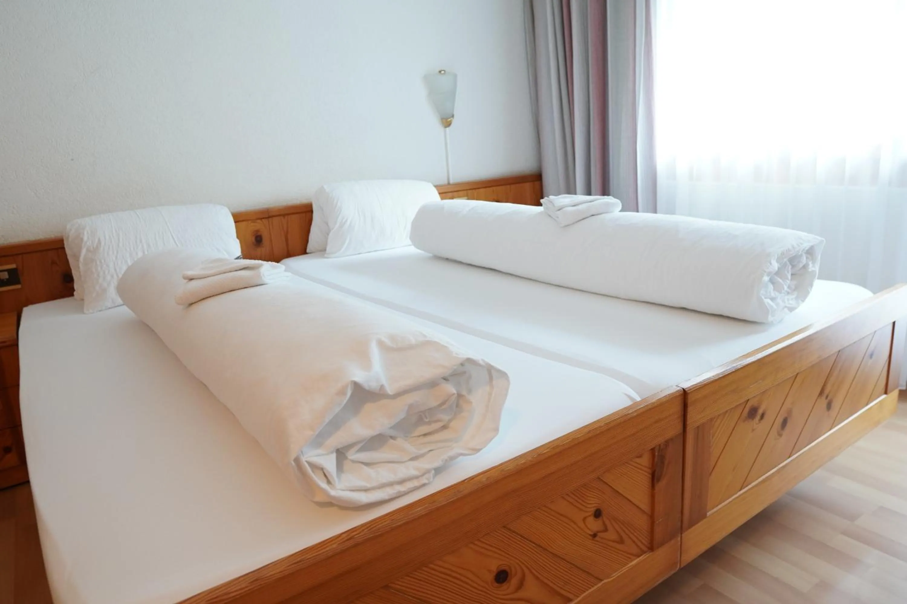 Bedroom, Bed in Hotel Schiffahrt