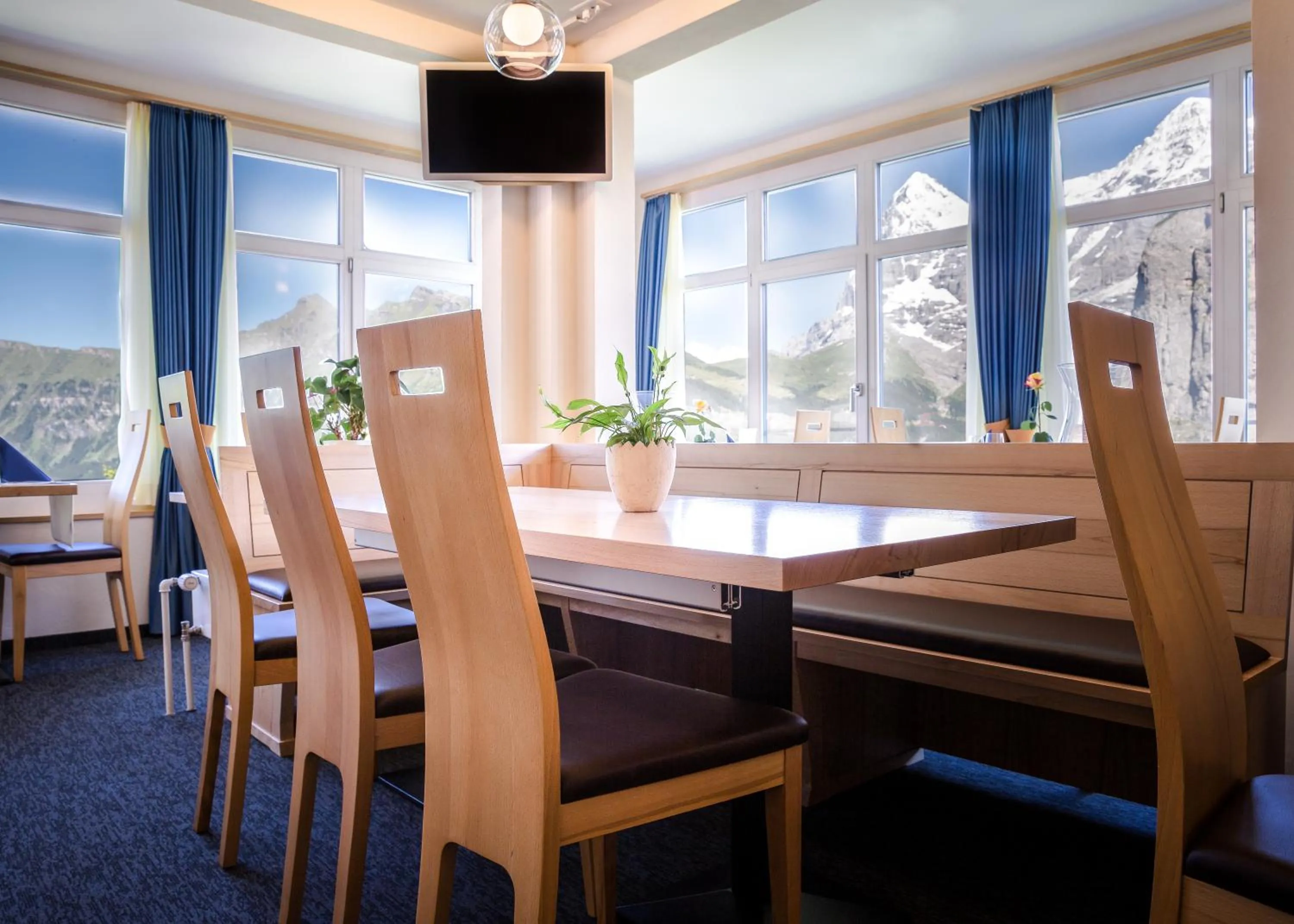 Decorative detail in Hotel Alpina