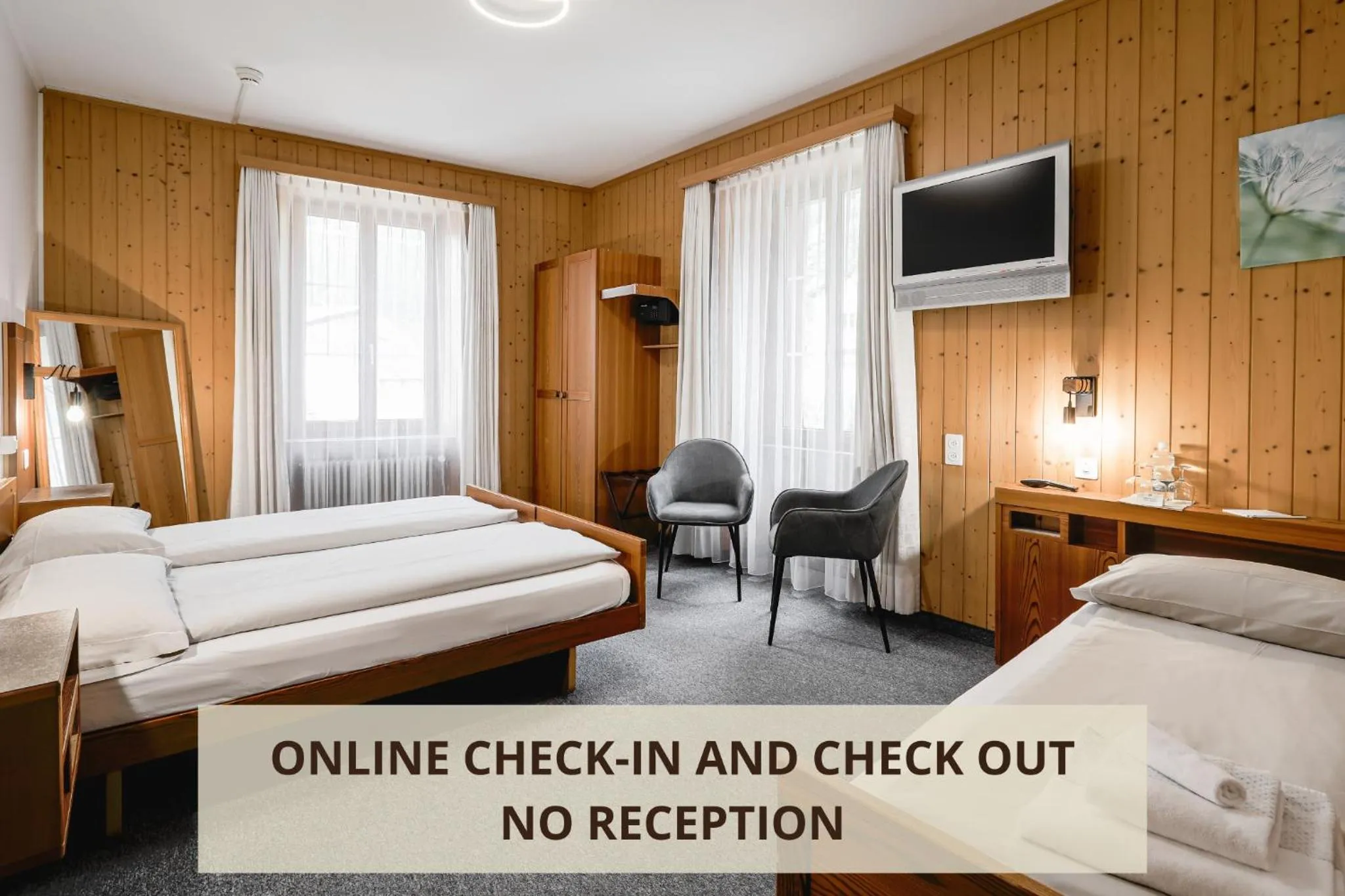 Bed in Altavilla, Self Check-In