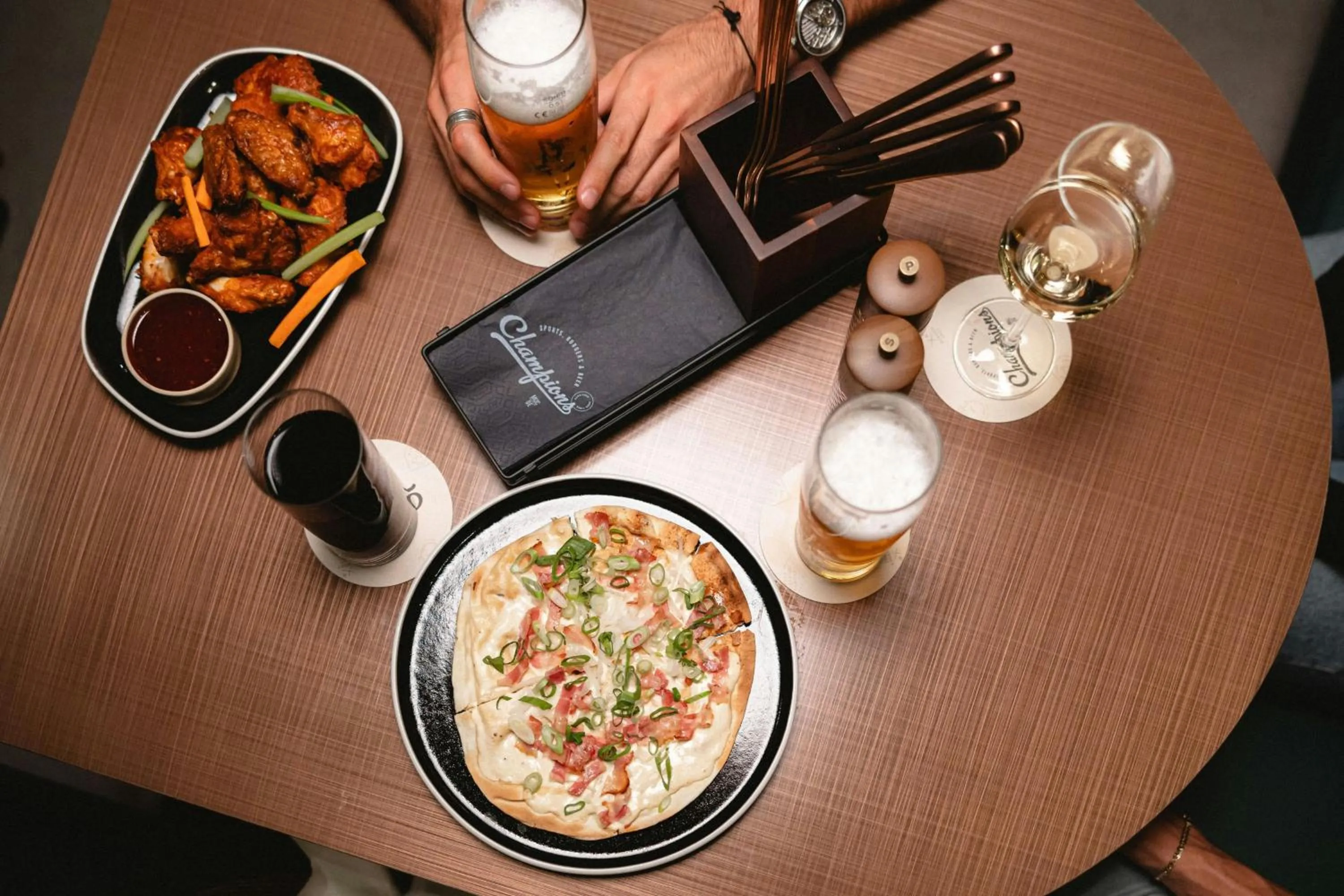 Restaurant/places to eat in Munich Marriott Hotel