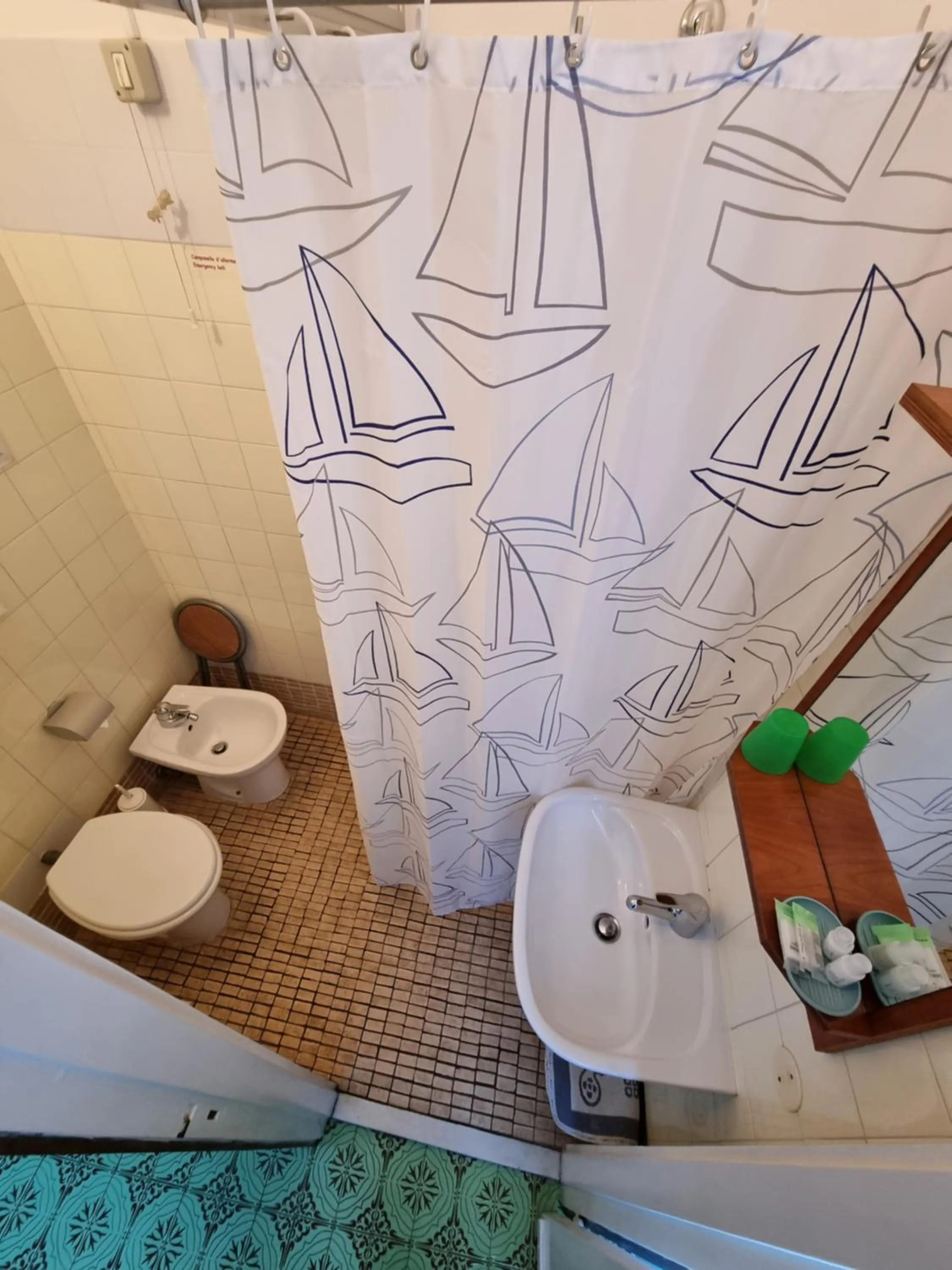 Bathroom in Albergo Stella Di Mare