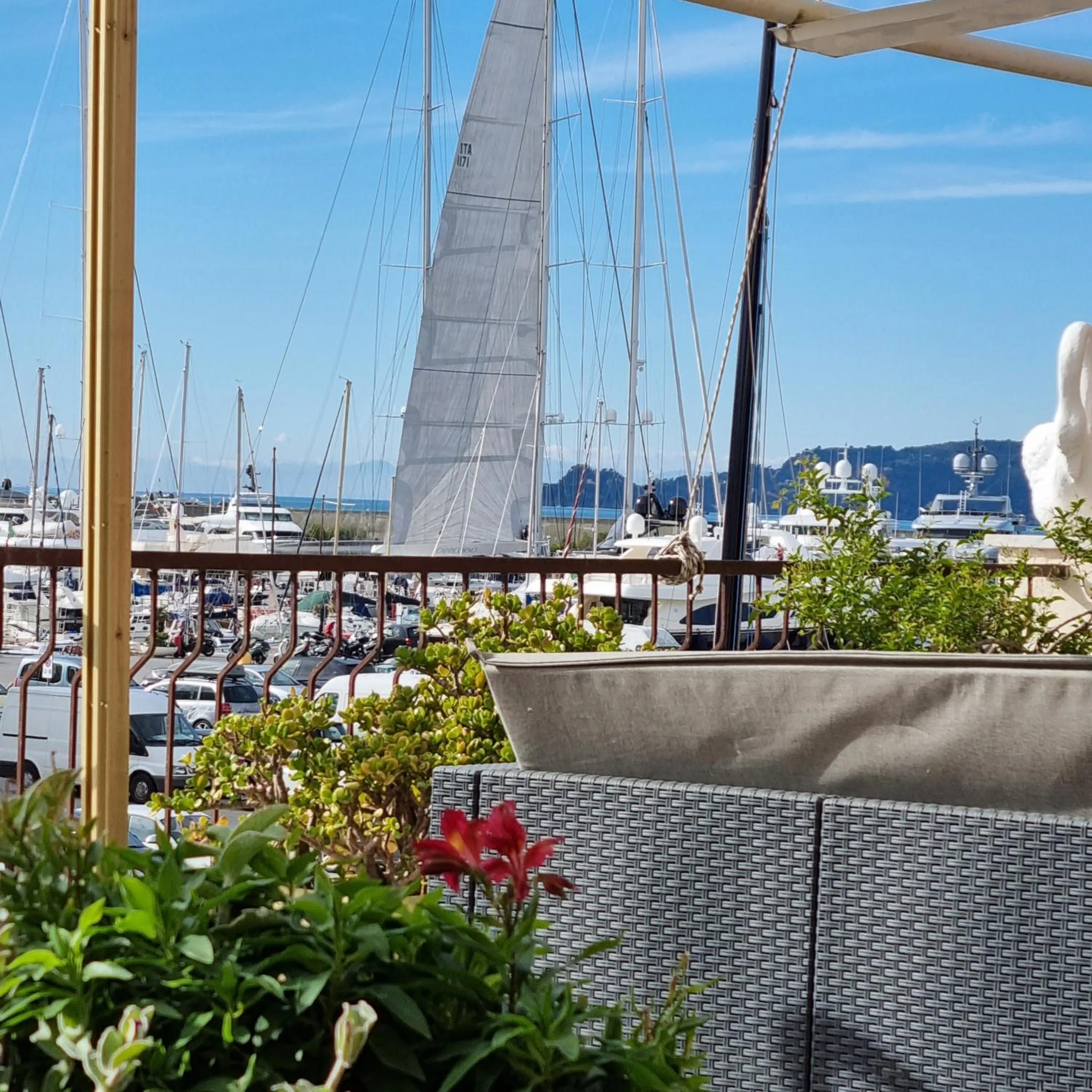 Balcony/Terrace in Albergo Stella Di Mare