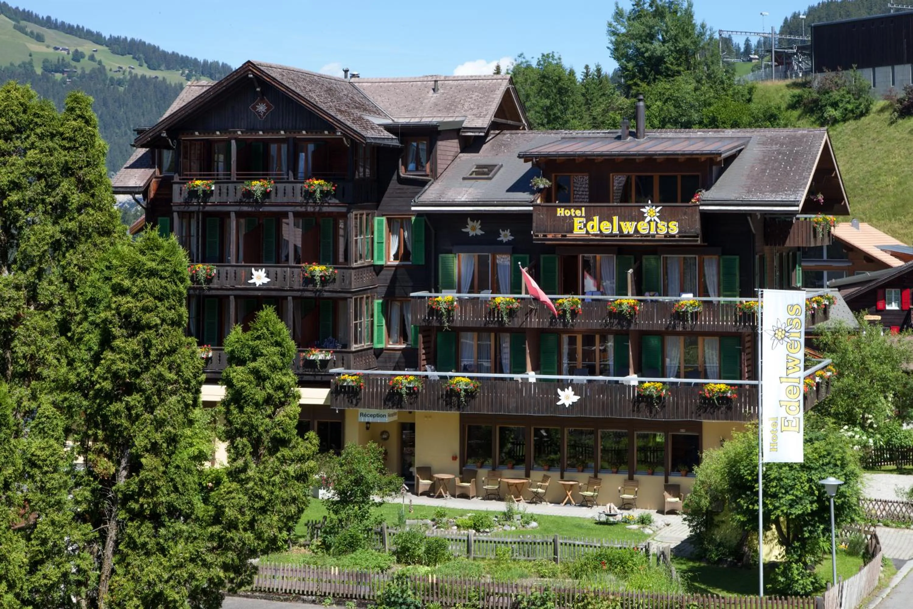 Property building in Hotel Edelweiss