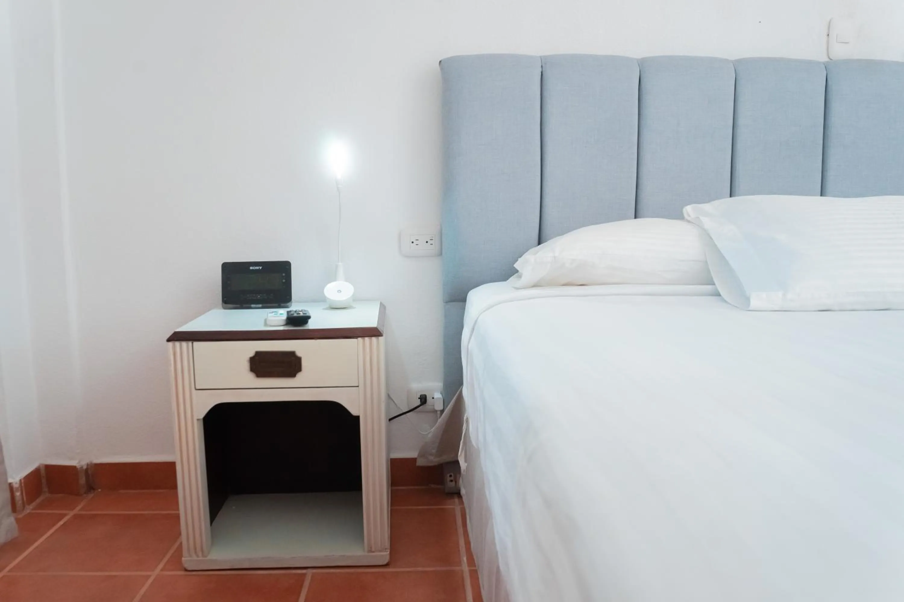 furniture, Bed in Hotel Zima