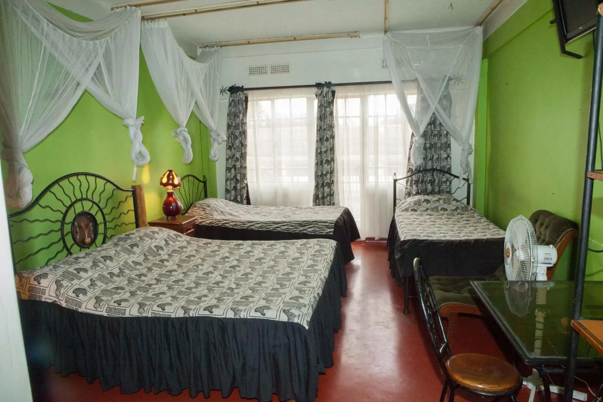 Bed in Khweza Bed and Breakfast