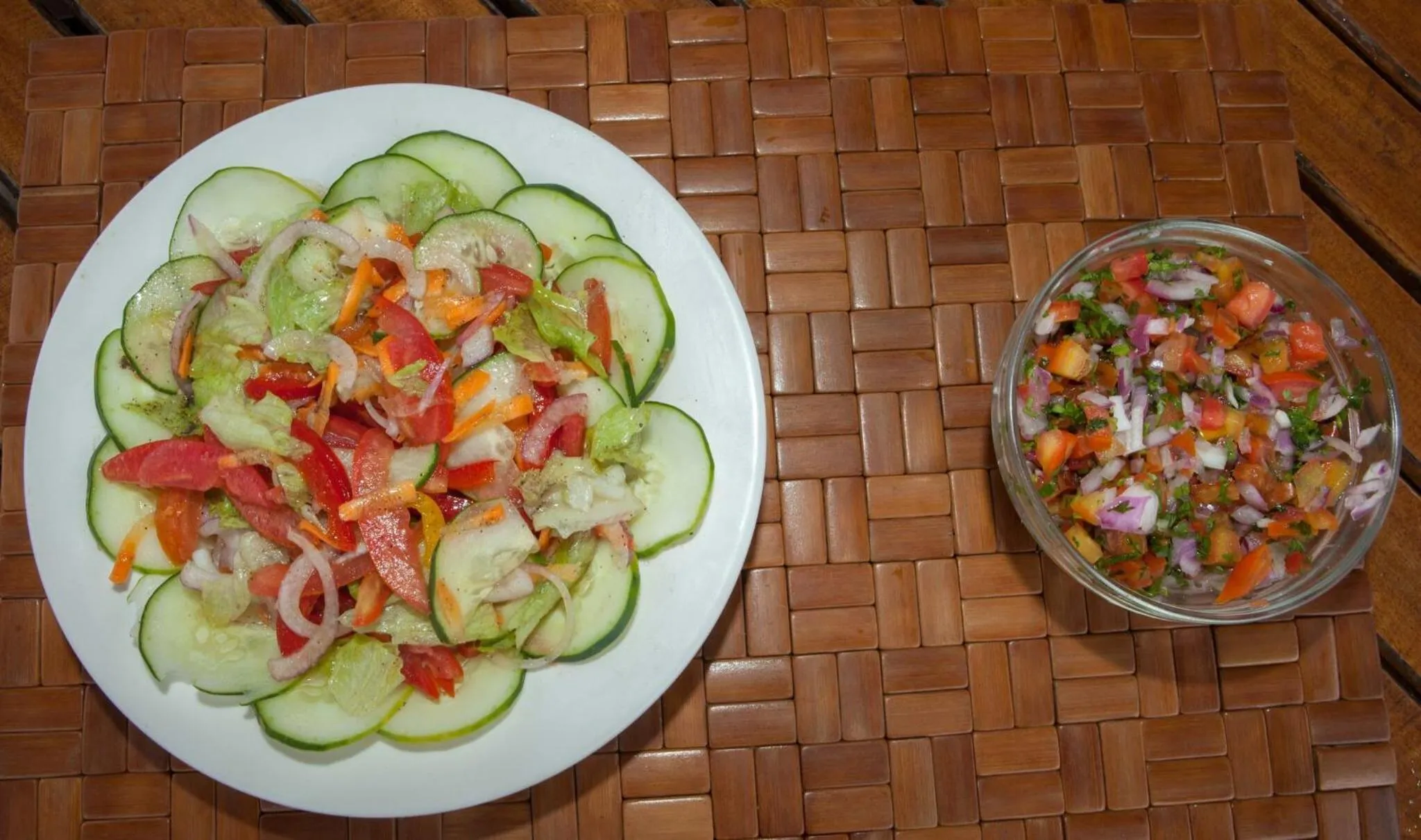 Food close-up in Khweza Bed and Breakfast