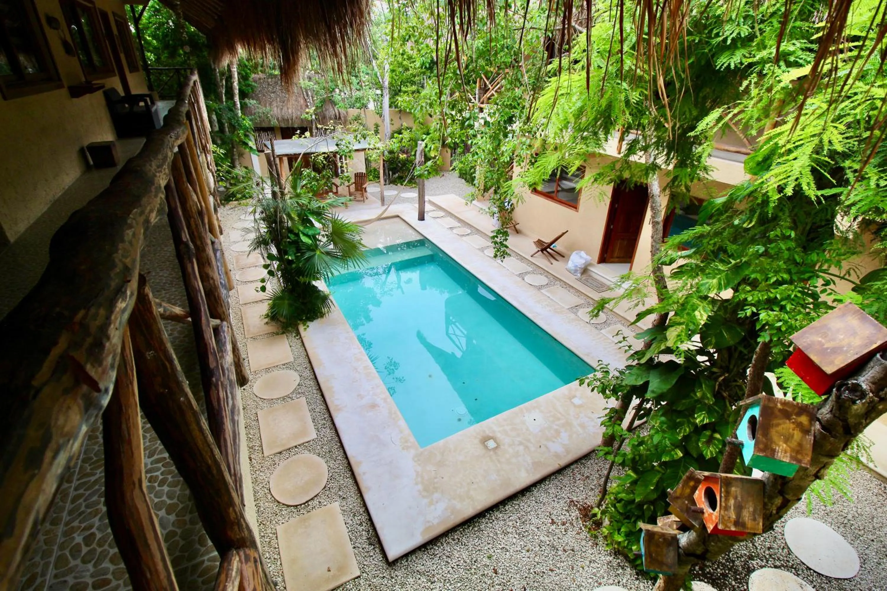Property building in La Selva Apartments Tulum