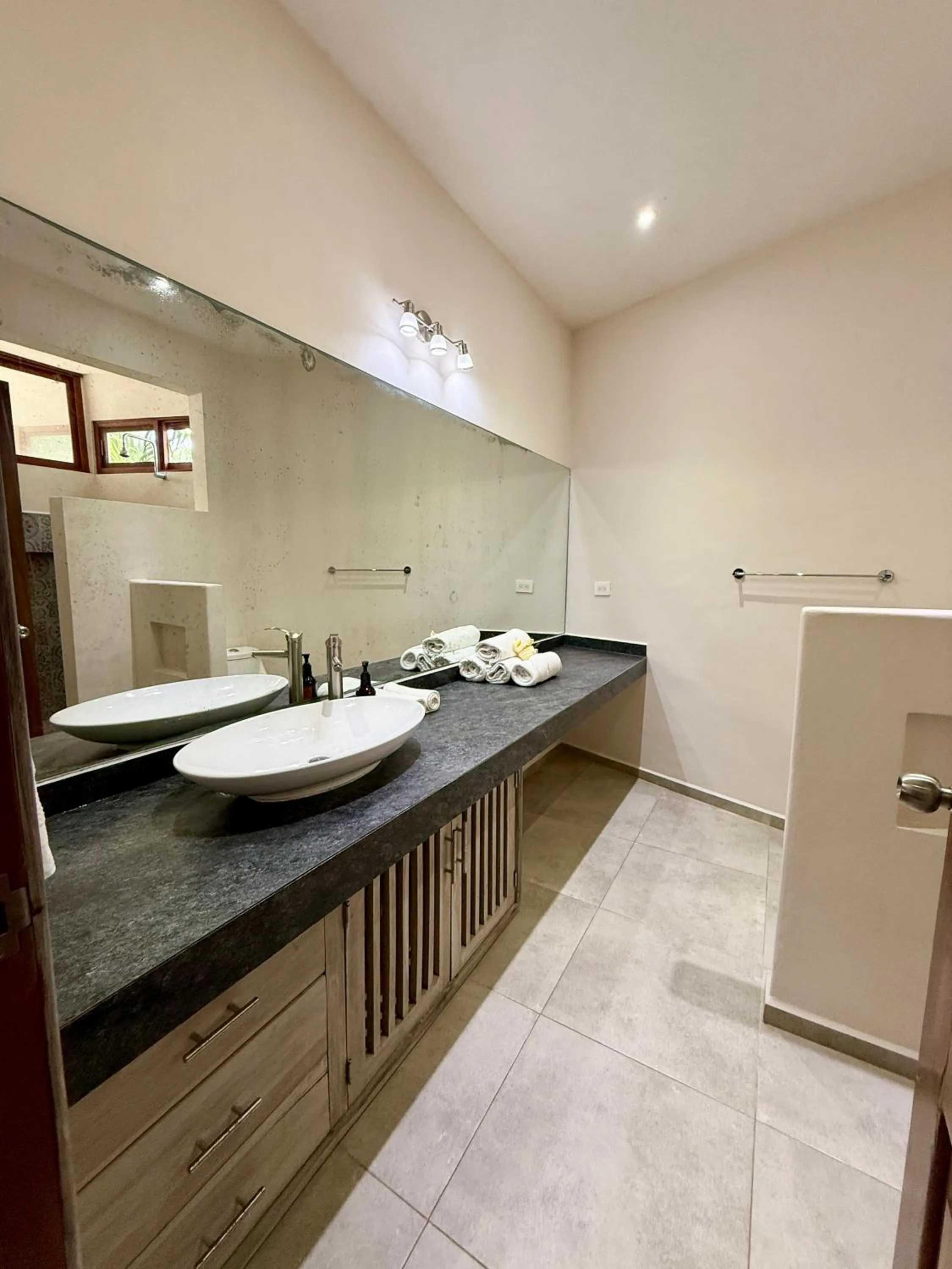 Bathroom in La Selva Apartments Tulum