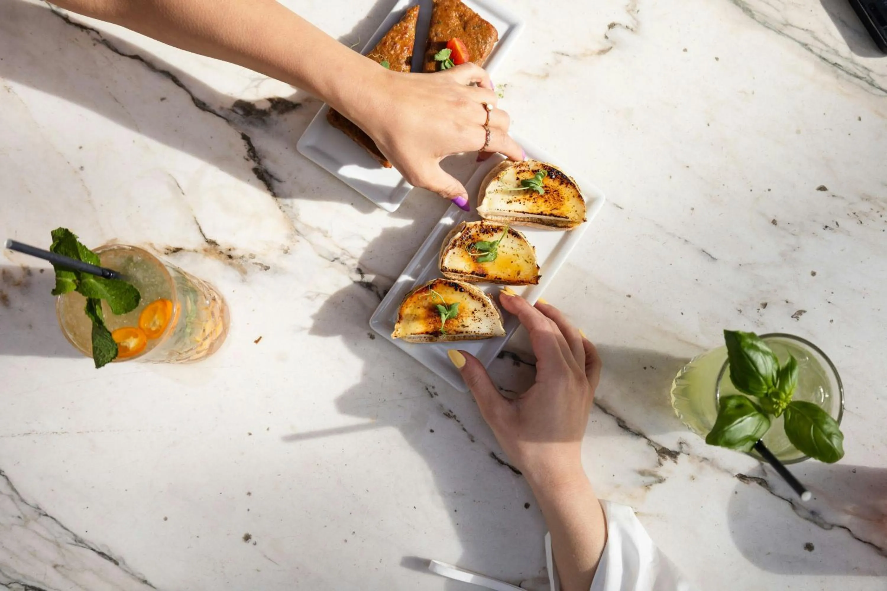 Restaurant/places to eat in Hamburg Marriott Hotel