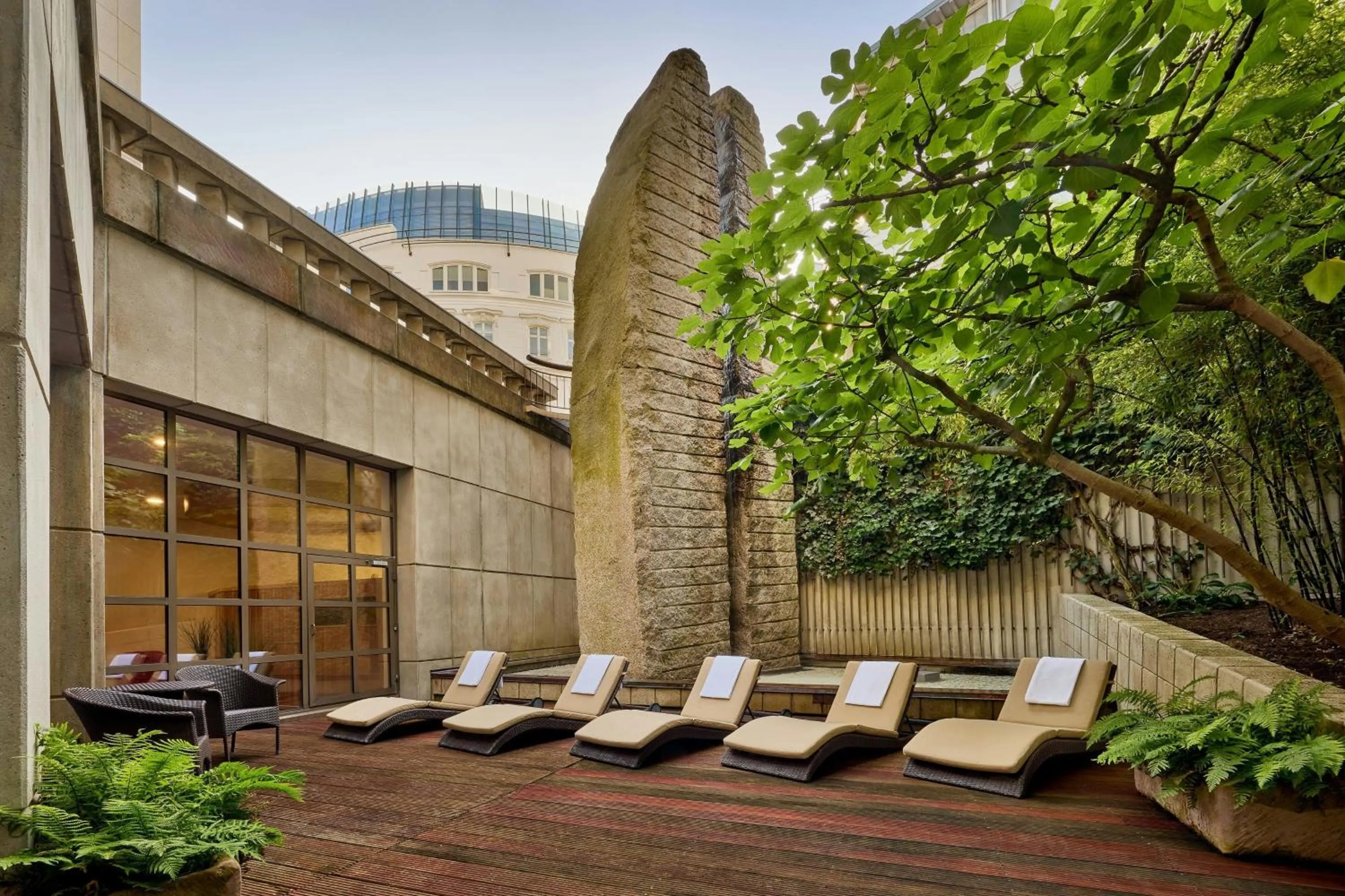 Spa and wellness centre/facilities in Hamburg Marriott Hotel