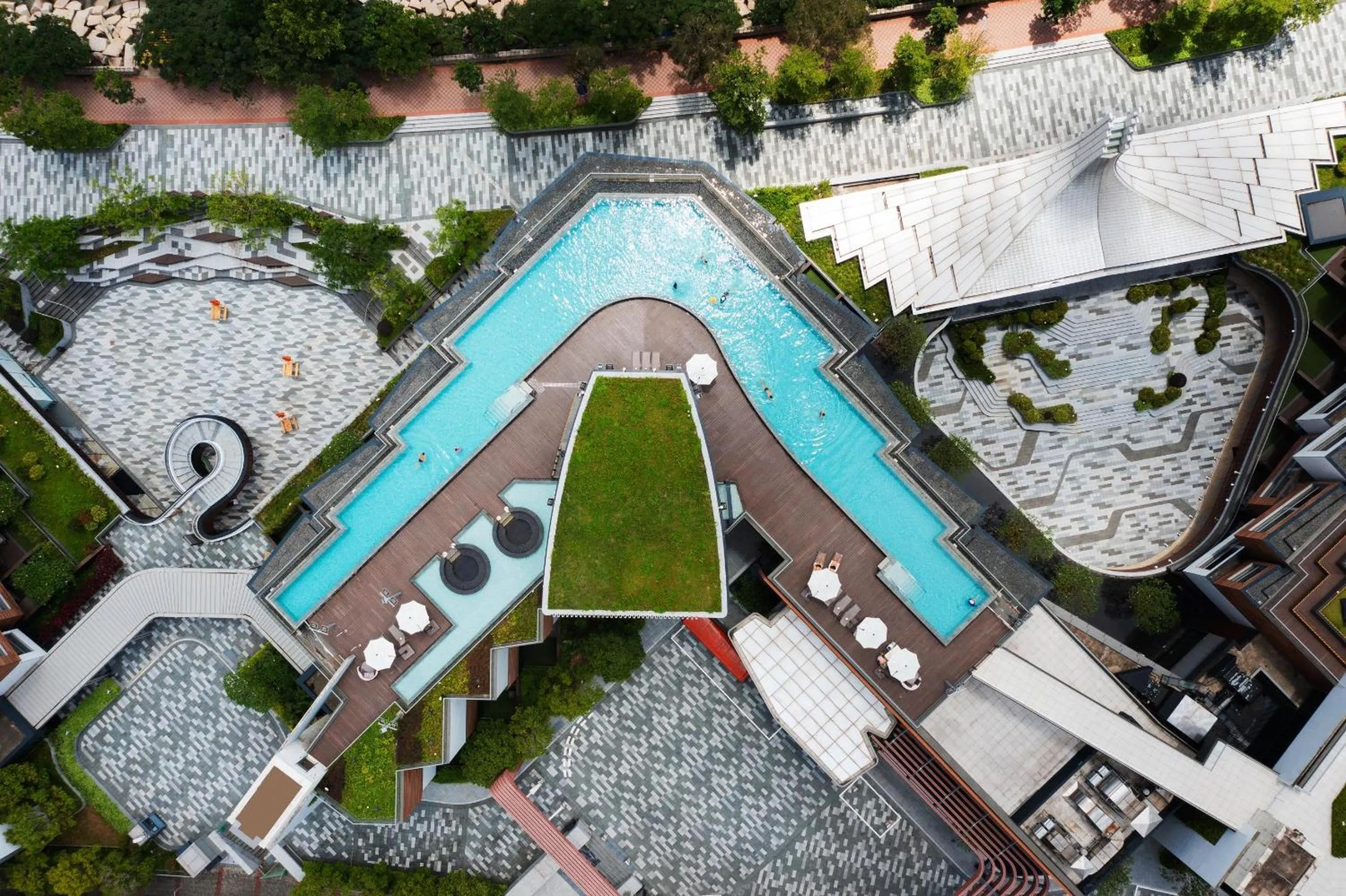 Property building in WM Hotel Hong Kong, Vignette Collection