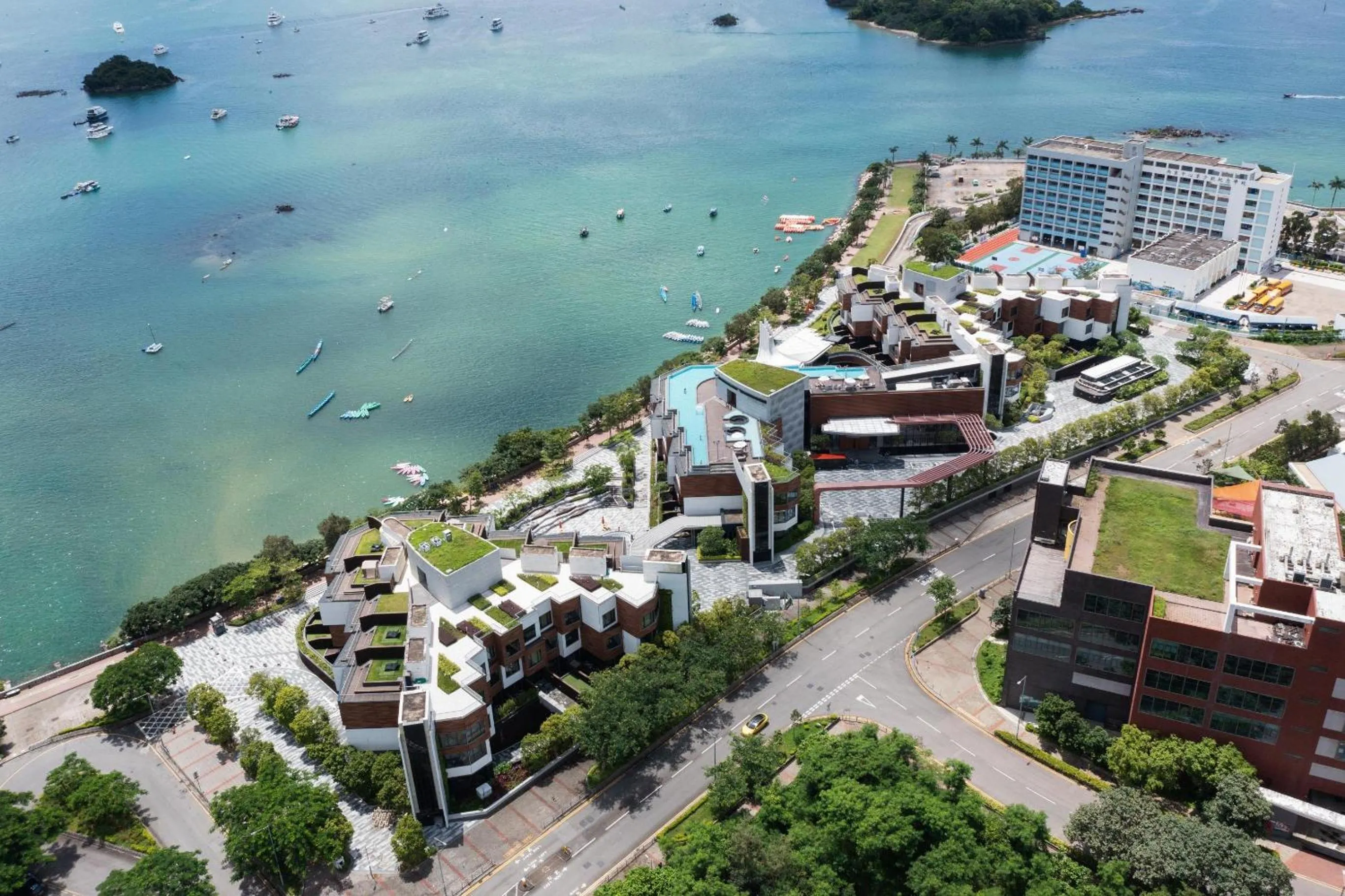 Property building in WM Hotel Hong Kong, Vignette Collection