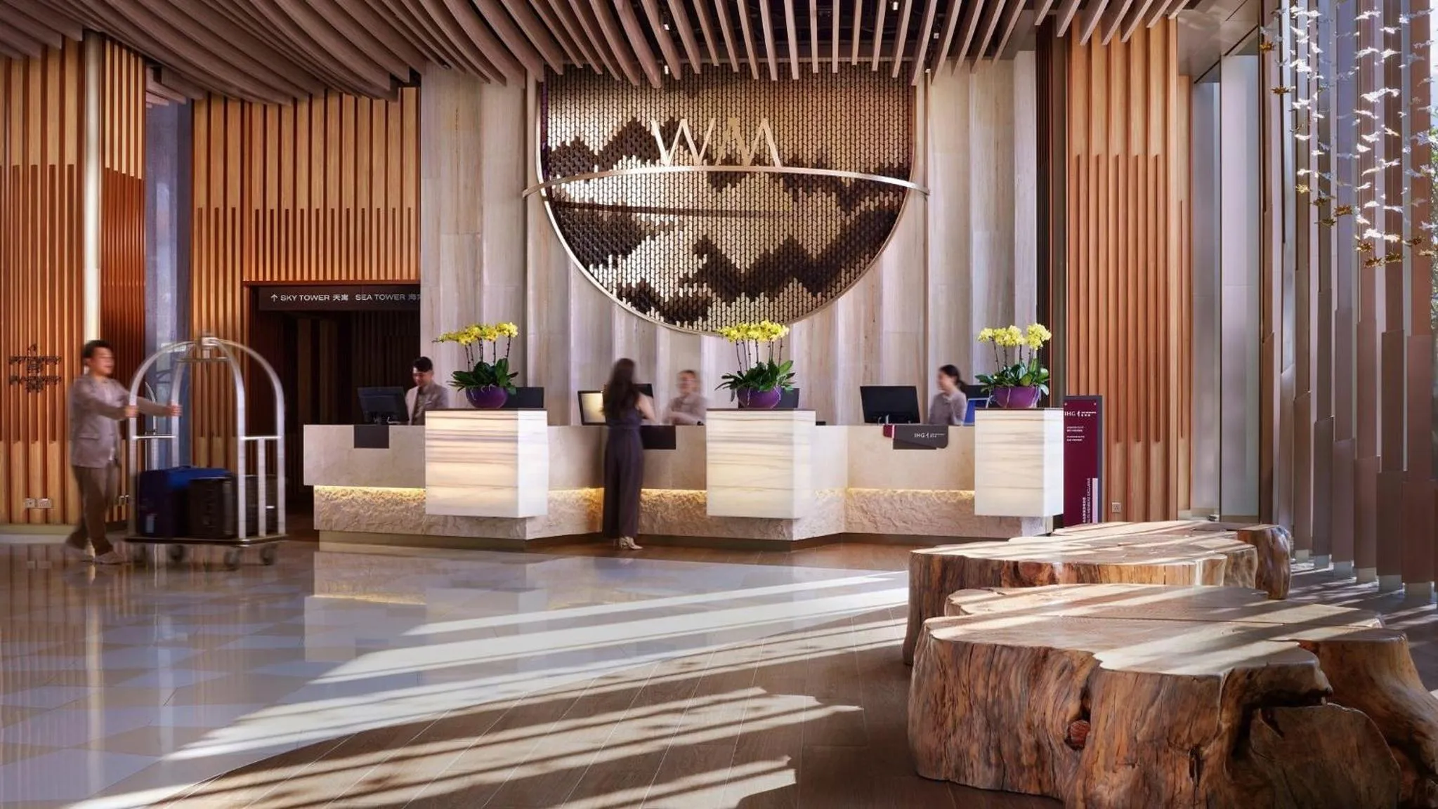 Property building in WM Hotel Hong Kong, Vignette Collection