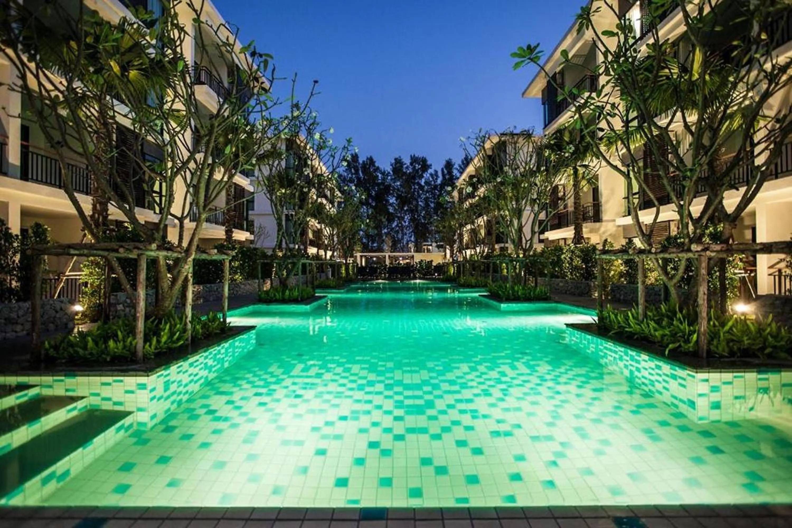 Swimming pool in The Title Beach Front