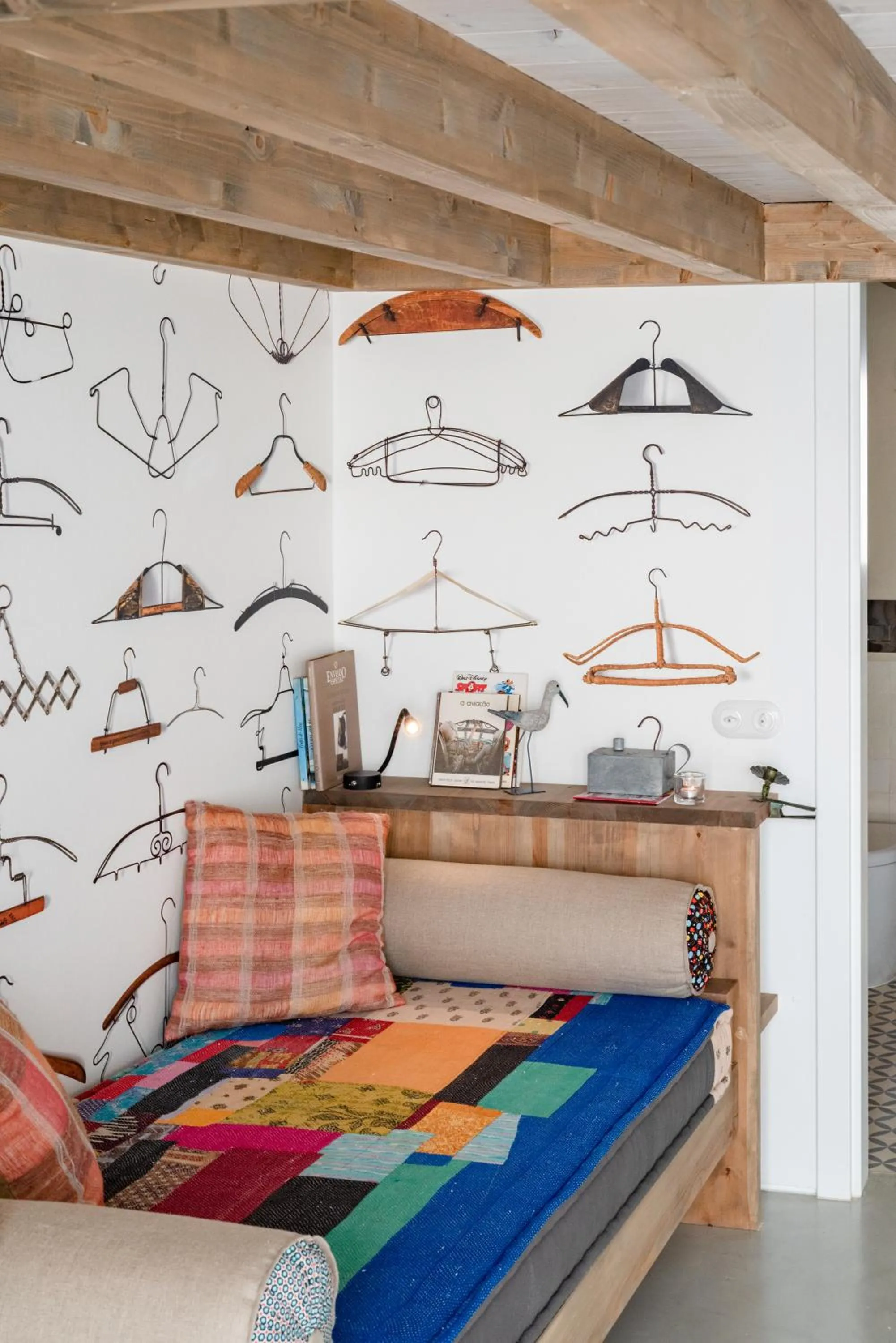 Bedroom, Bed in Colégio Charm House