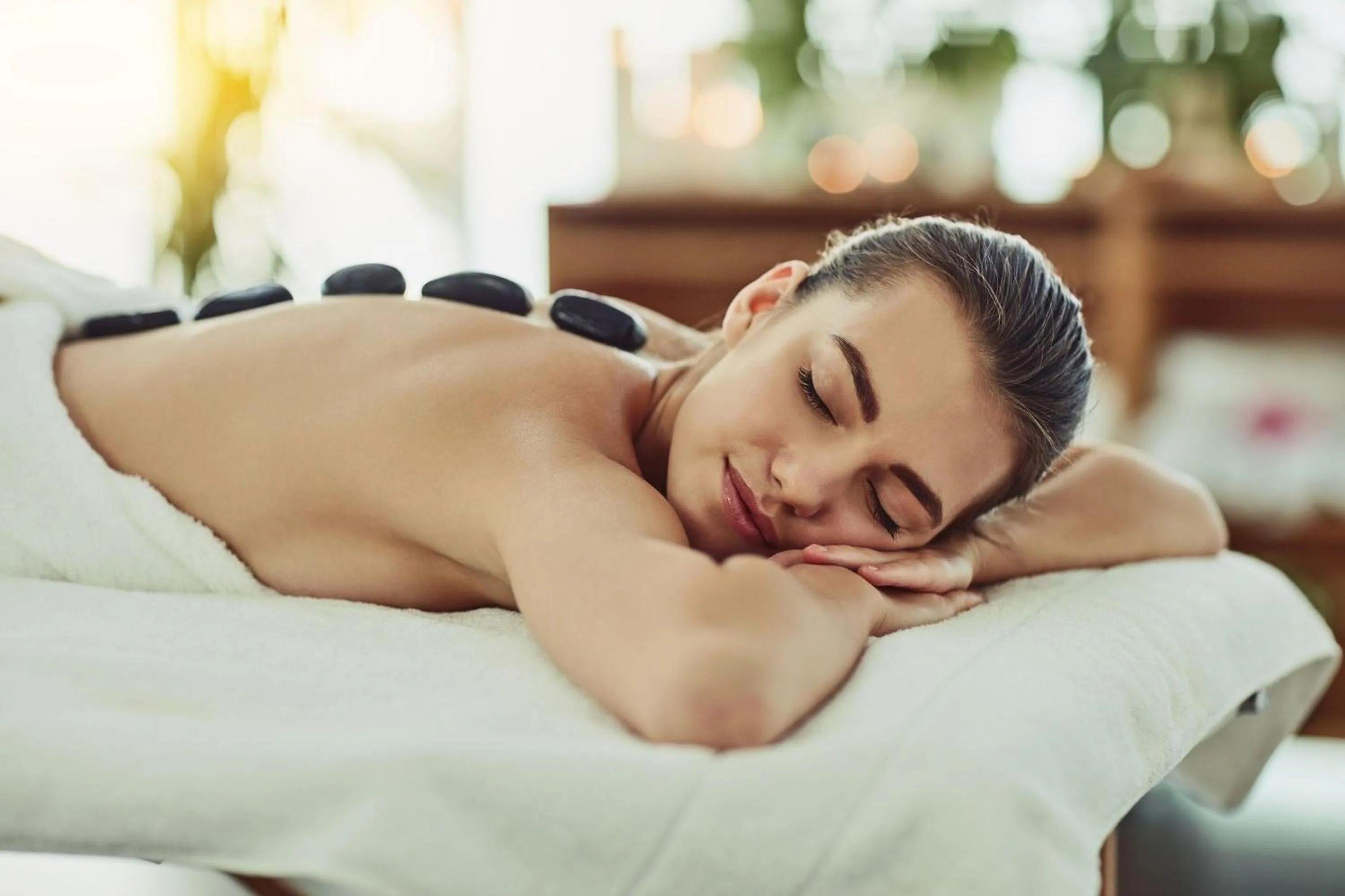 Spa and wellness centre/facilities, Bed in Heidelberg Marriott Hotel