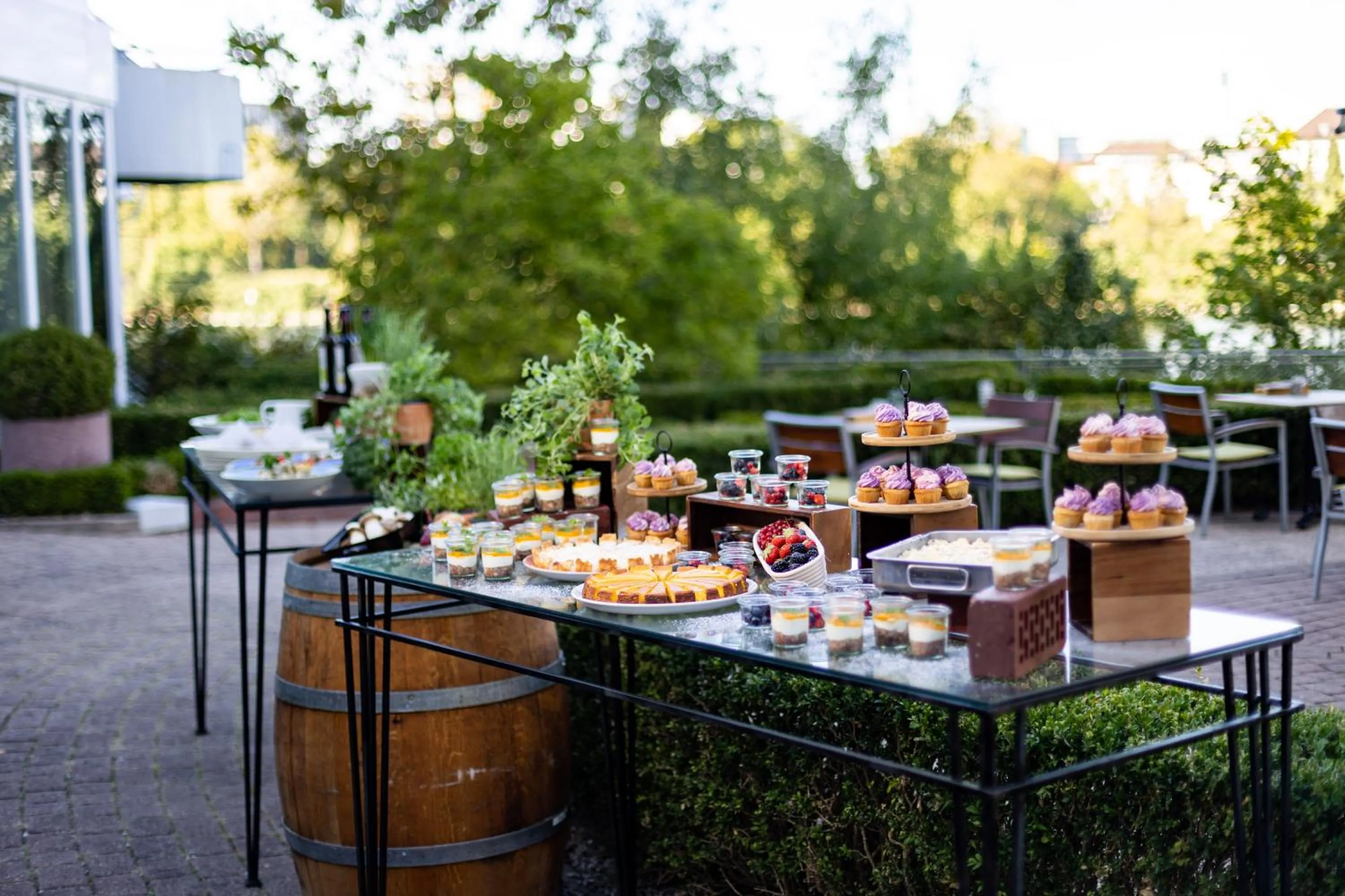 Food and drinks in Heidelberg Marriott Hotel