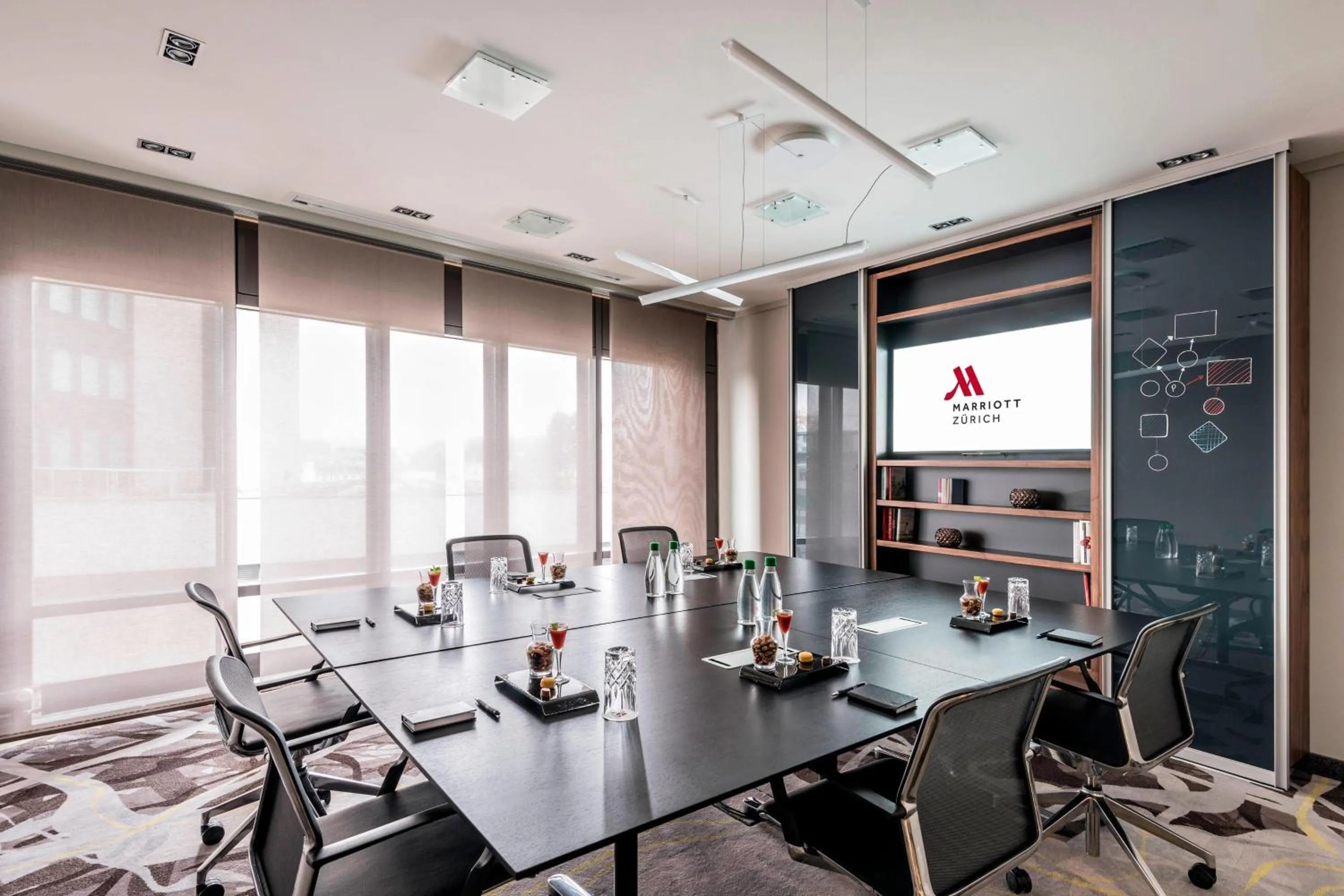 Meeting/conference room in Zurich Marriott Hotel