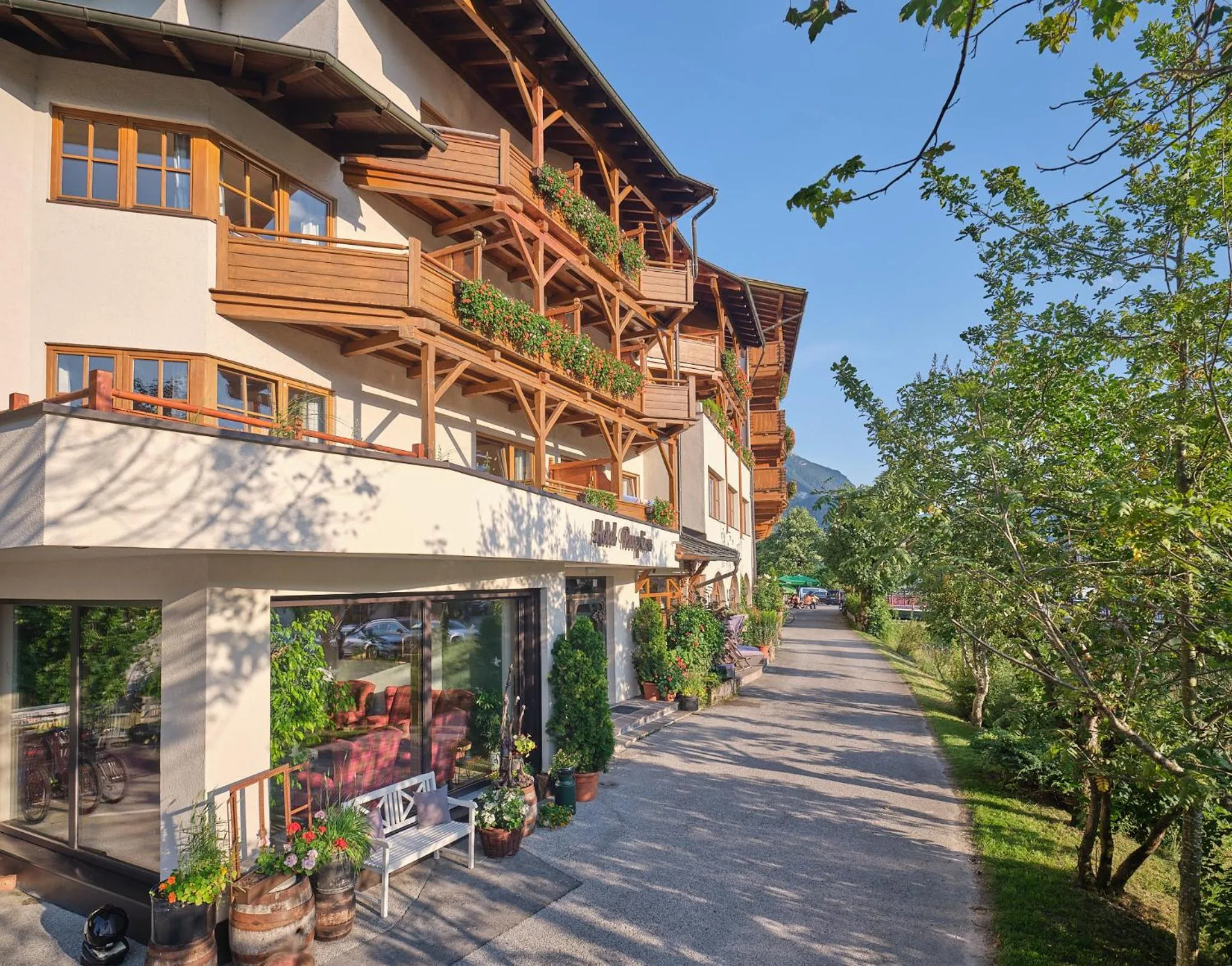 Property building in Fischerwirt am See