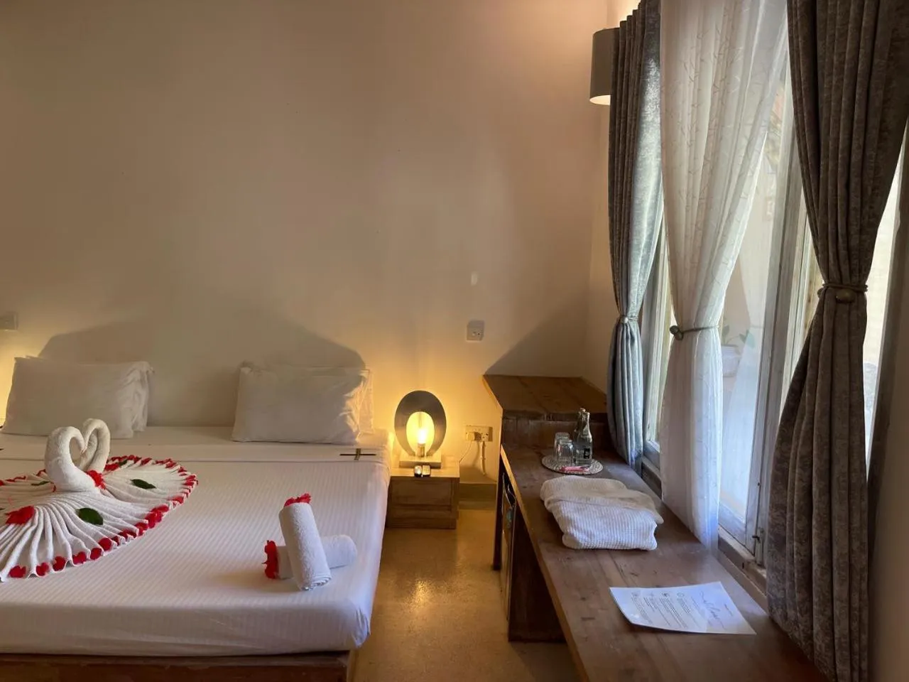 Bed in Mawe Zuri Resort