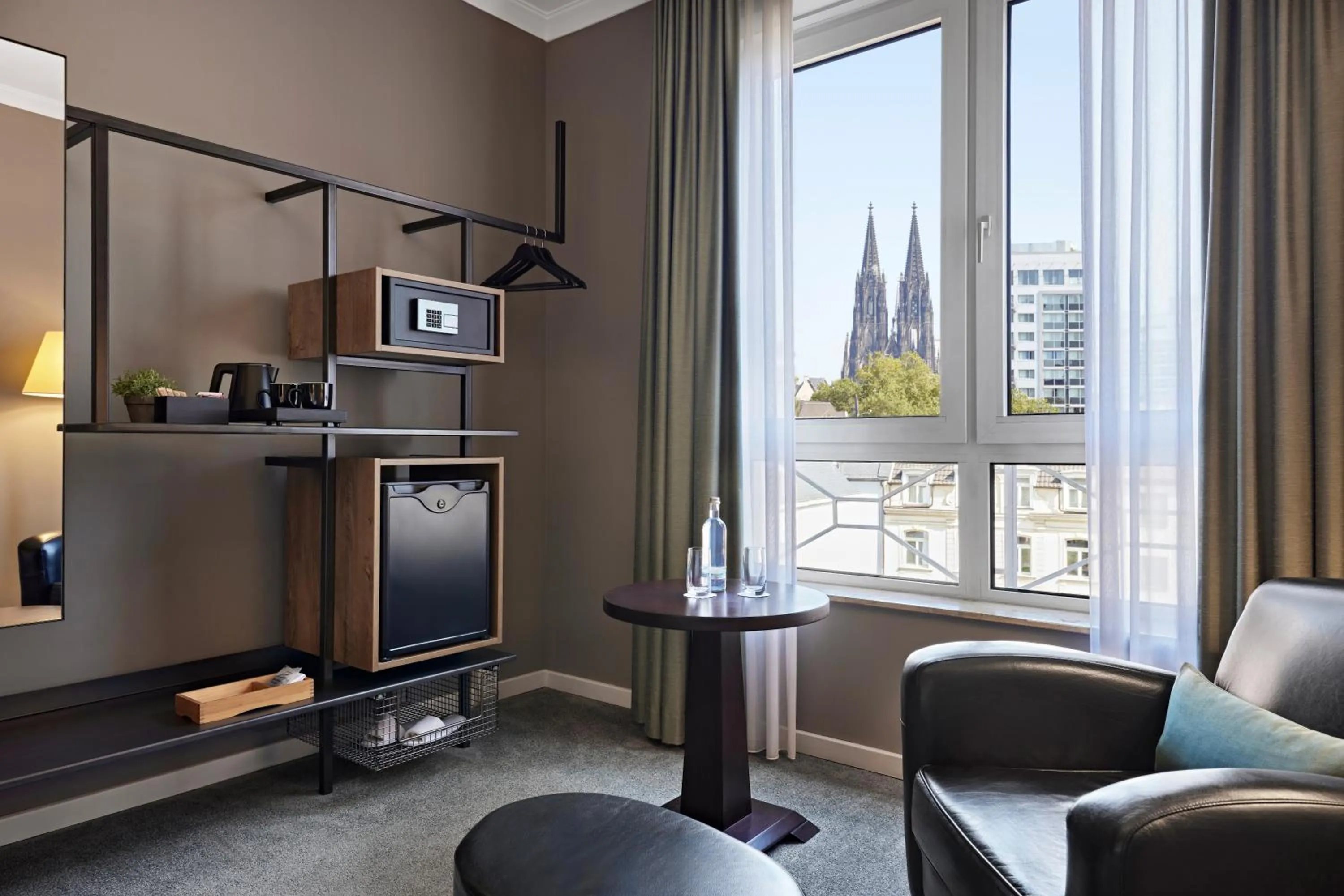 Seating area in Lindner Hotel Cologne City Plaza, part of JdV by Hyatt