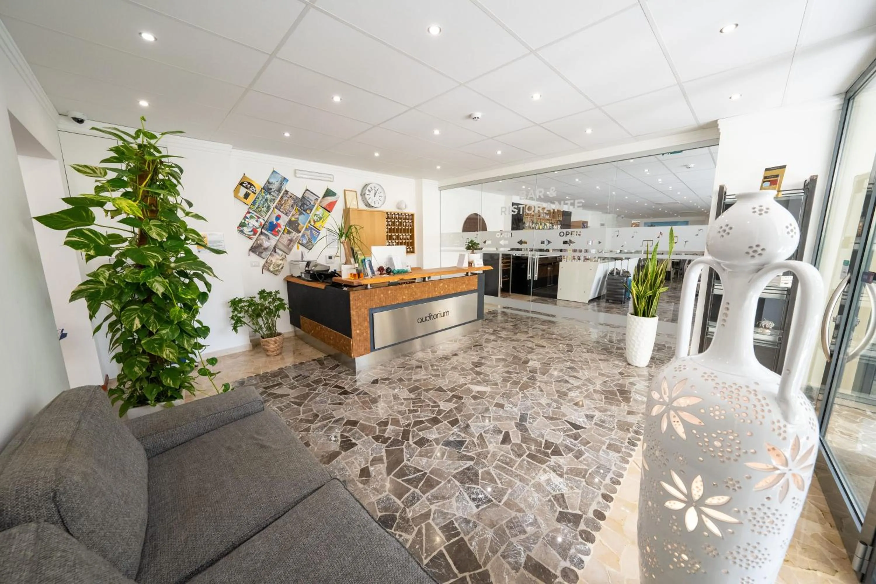 Lobby or reception in Hotel Auditorium