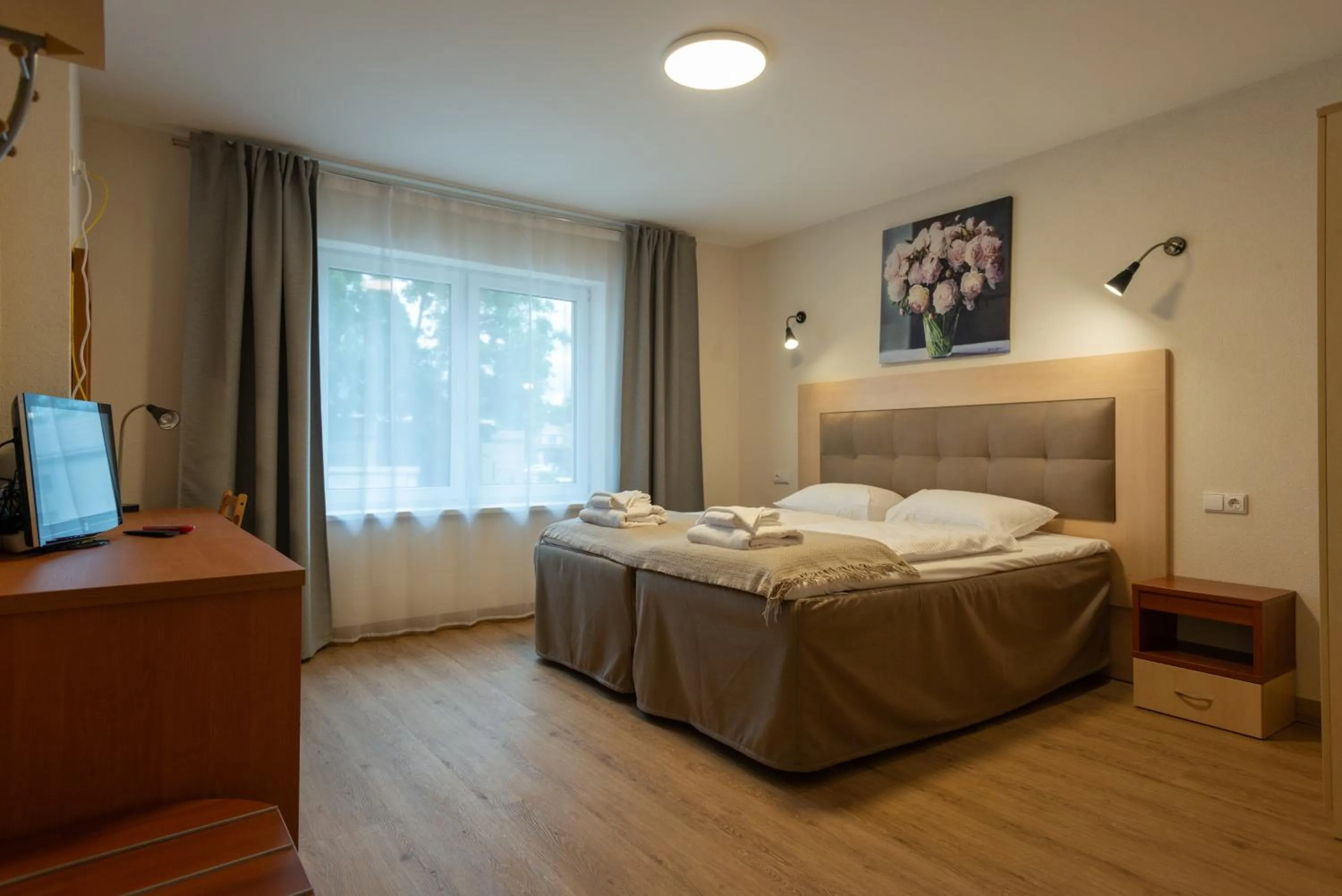 Photo of the whole room, Bed in Senasis Nemunas