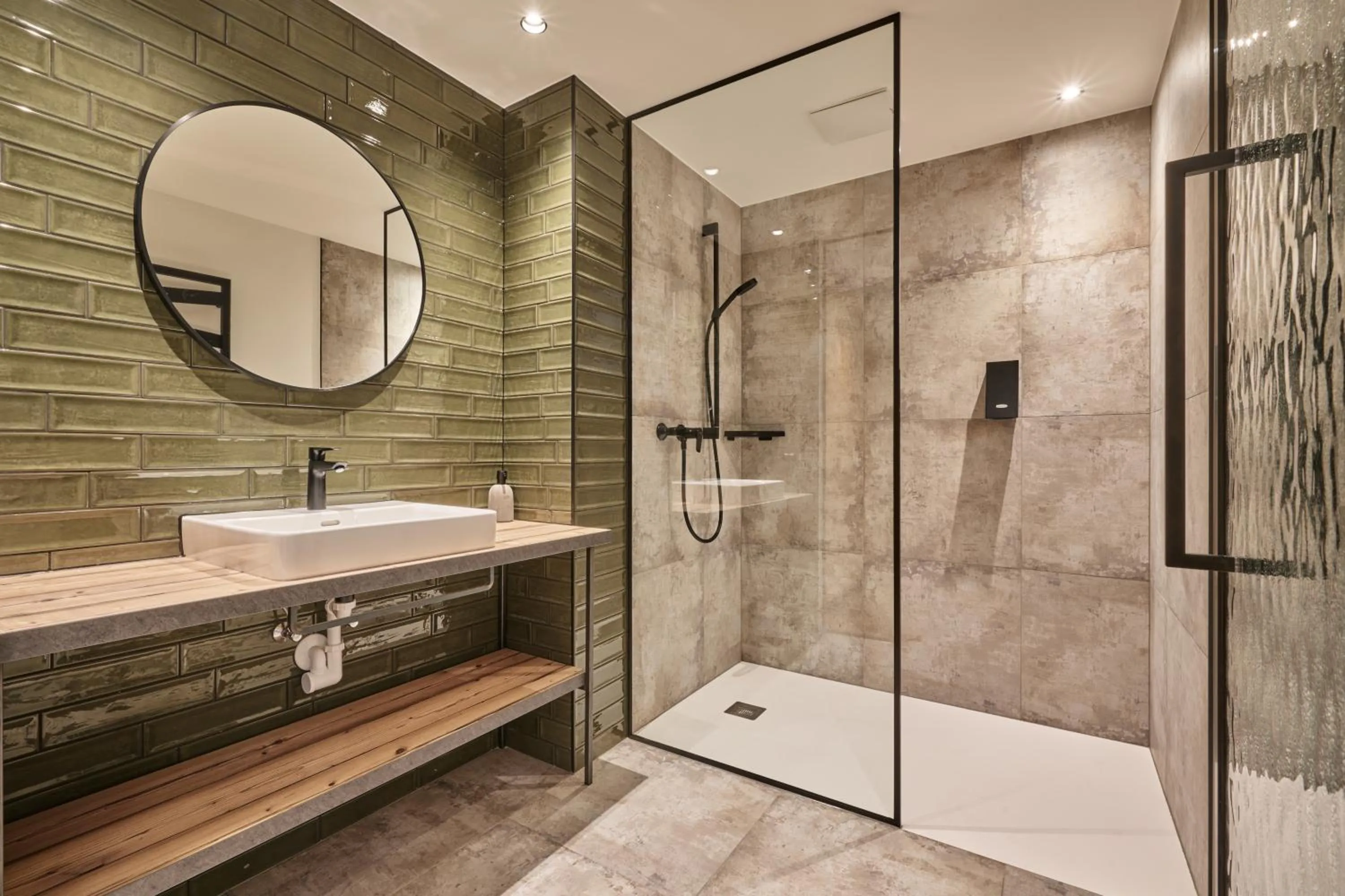 Bathroom in Alpendorf Hotel Stern