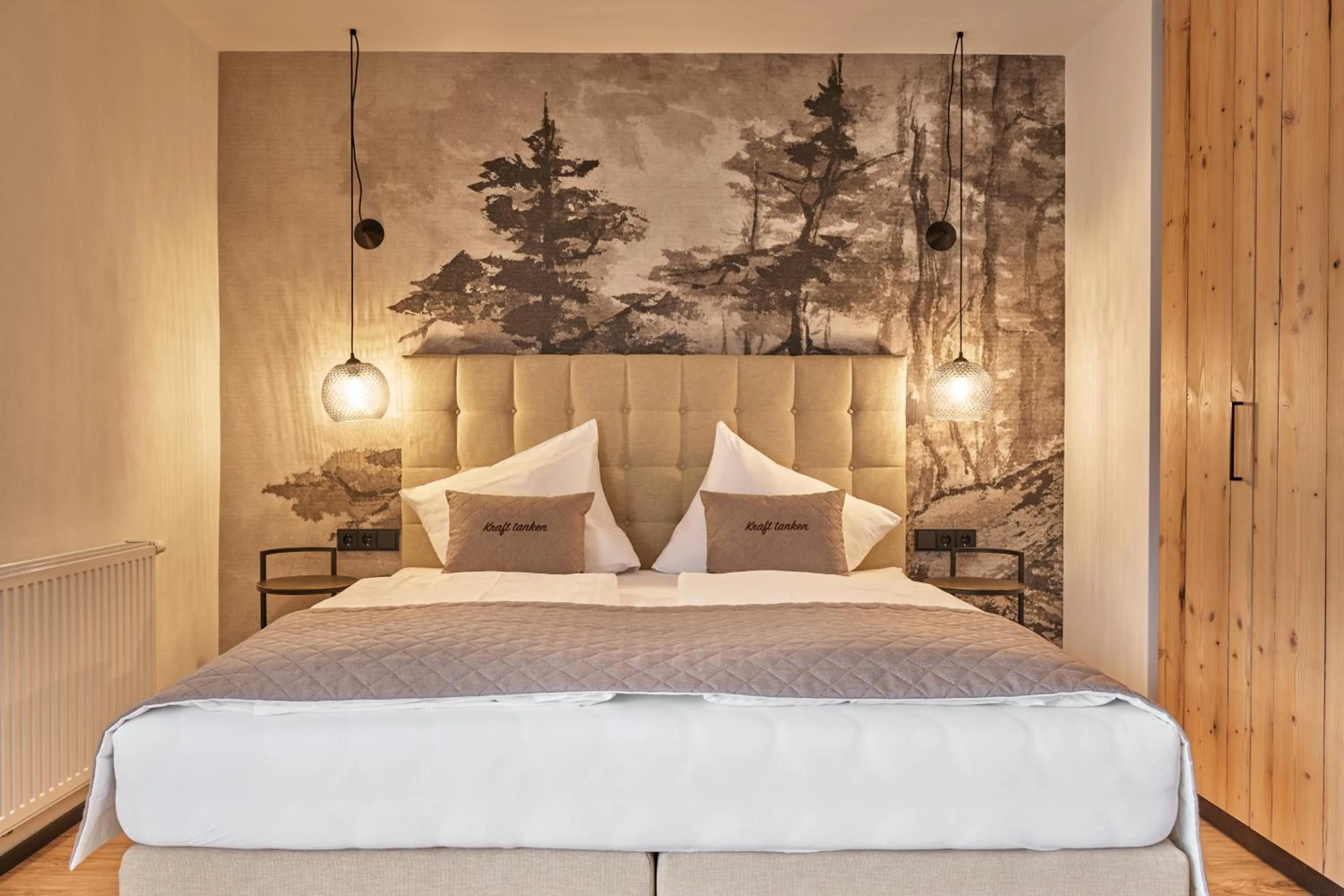 Bed in Alpendorf Hotel Stern