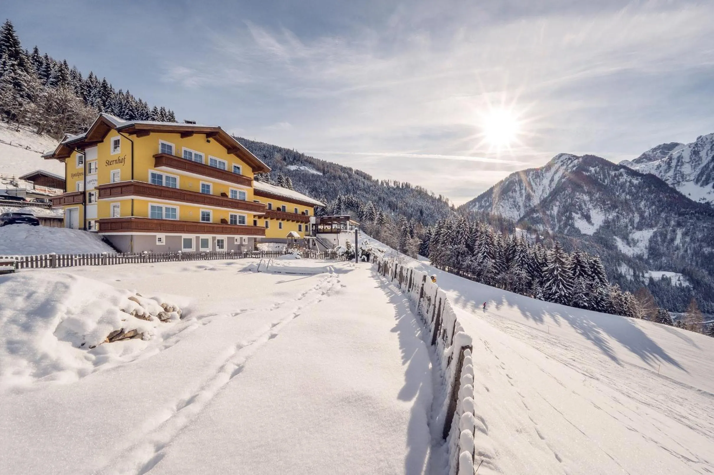 Property building in Alpendorf Hotel Stern
