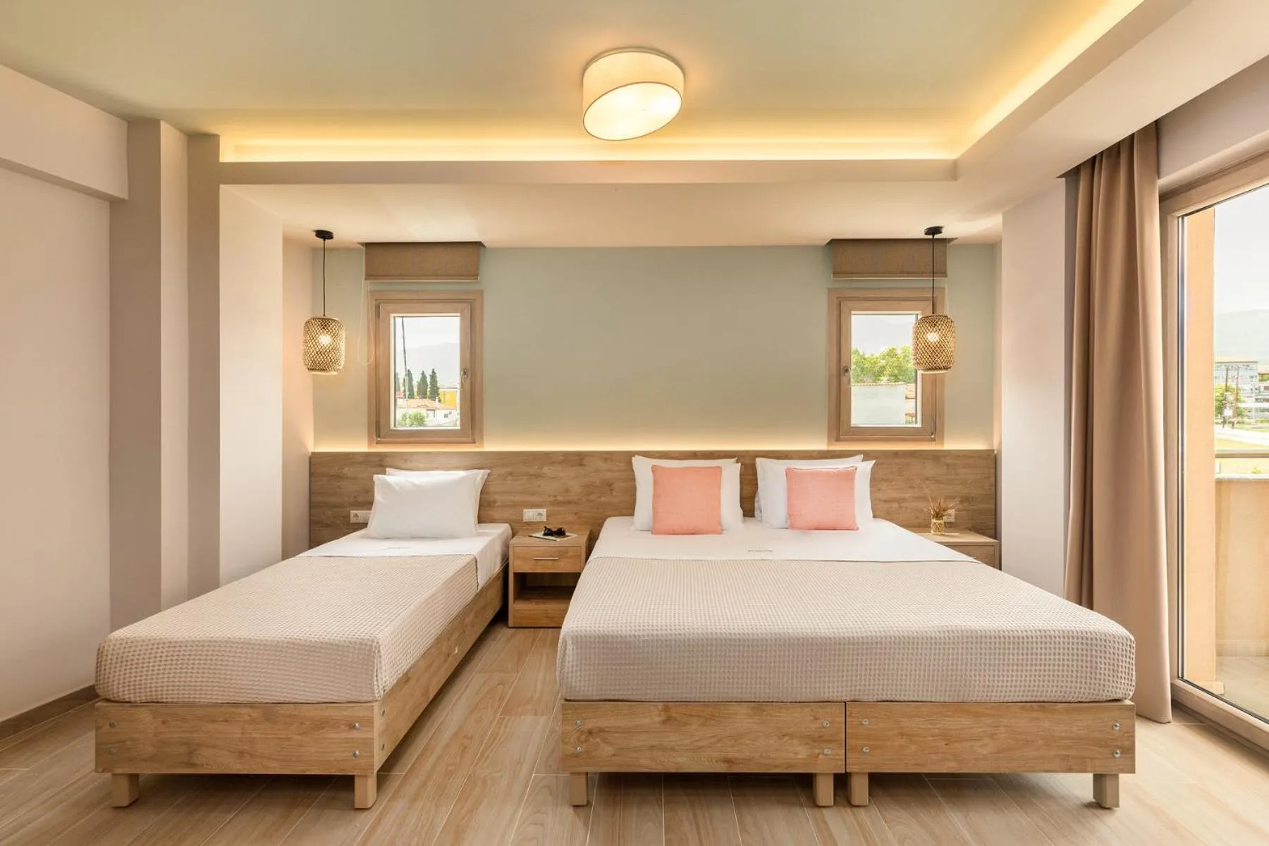 Bedroom, Bed in Makris Luxury Rooms