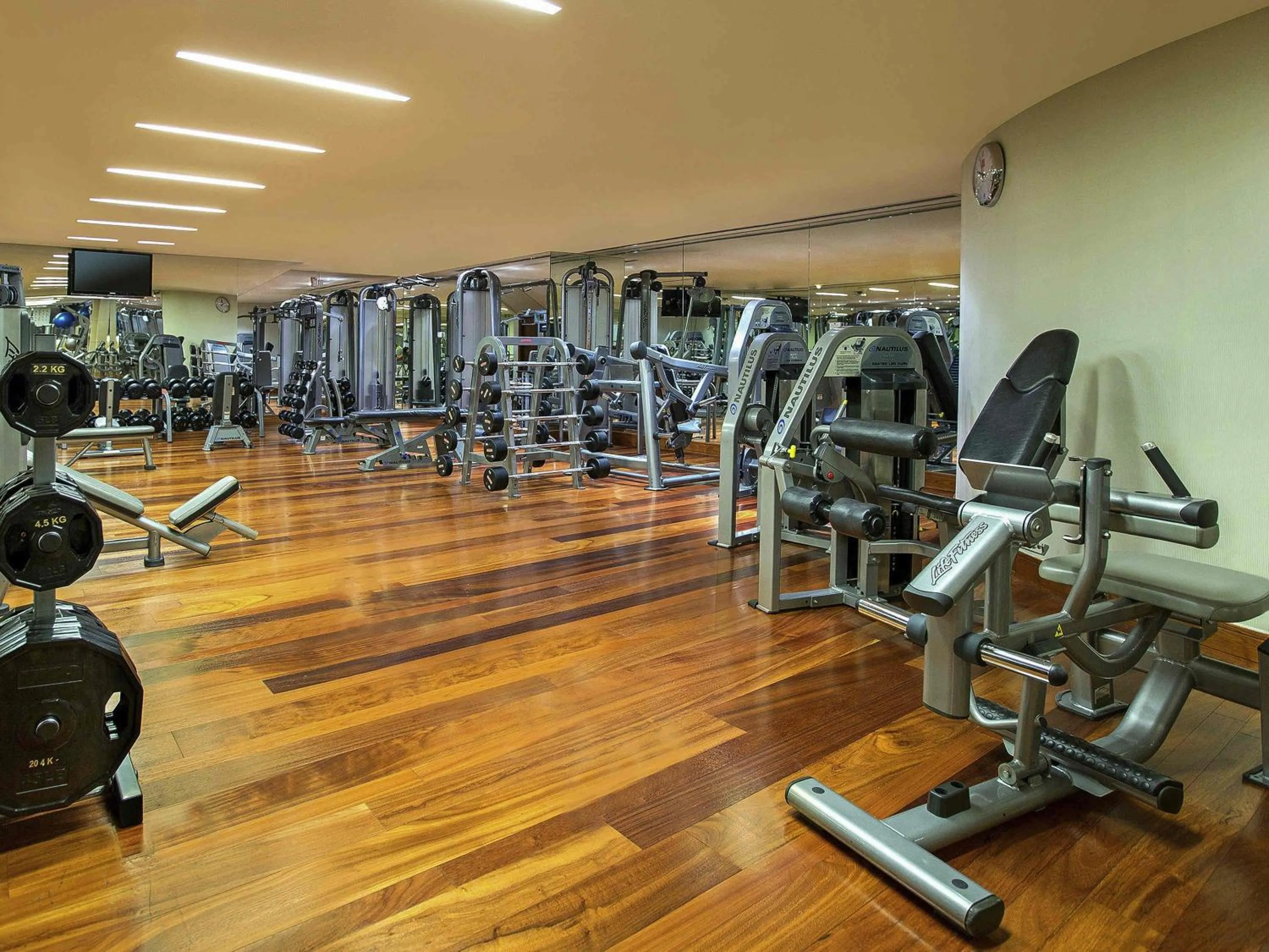 Fitness centre/facilities in La Cigale Hotel Managed by Accor