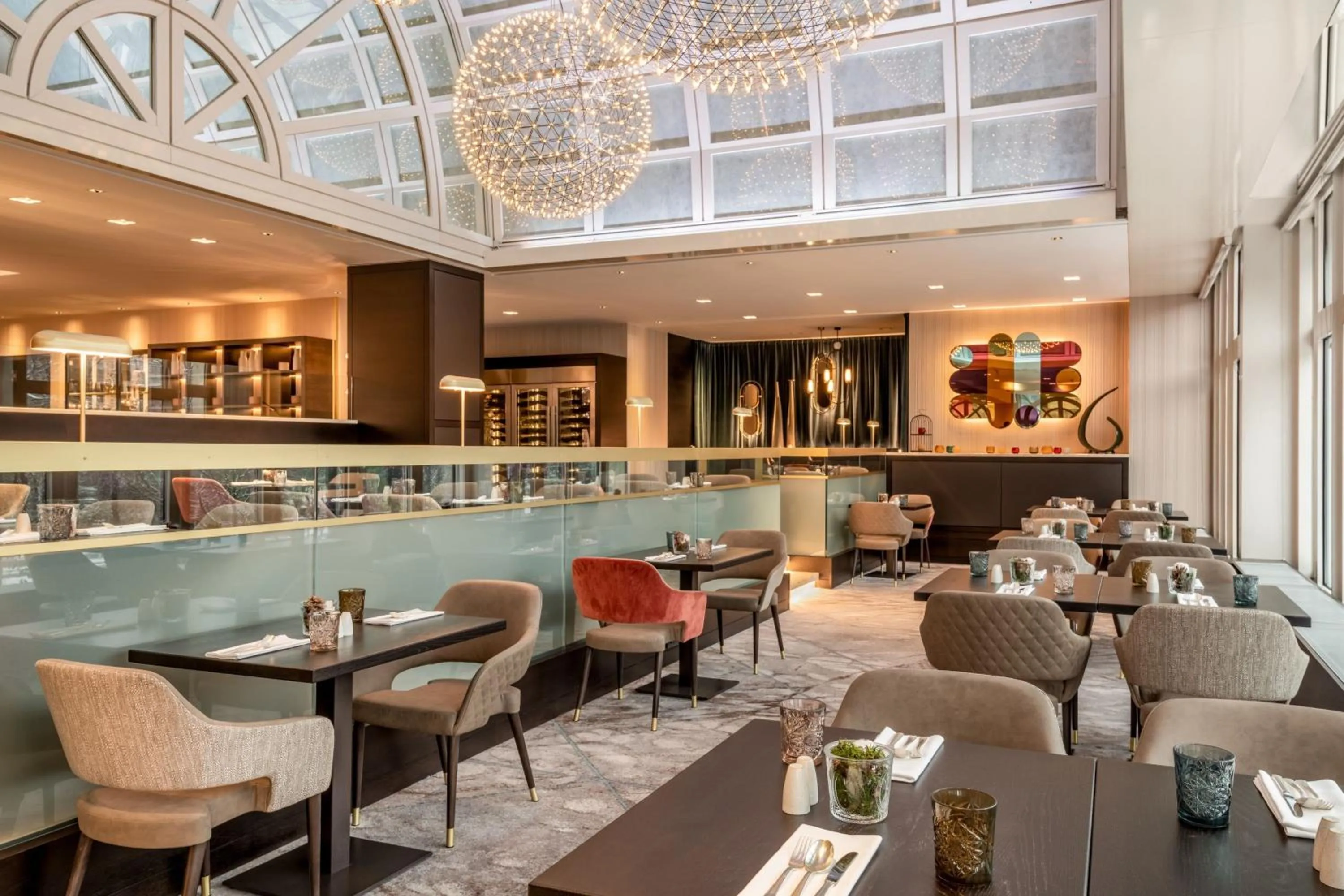 Restaurant/places to eat in Vienna Marriott Hotel