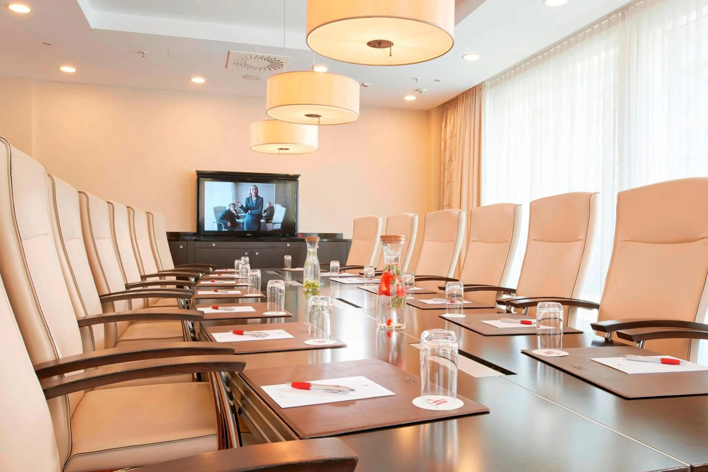 Meeting/conference room in Leipzig Marriott Hotel