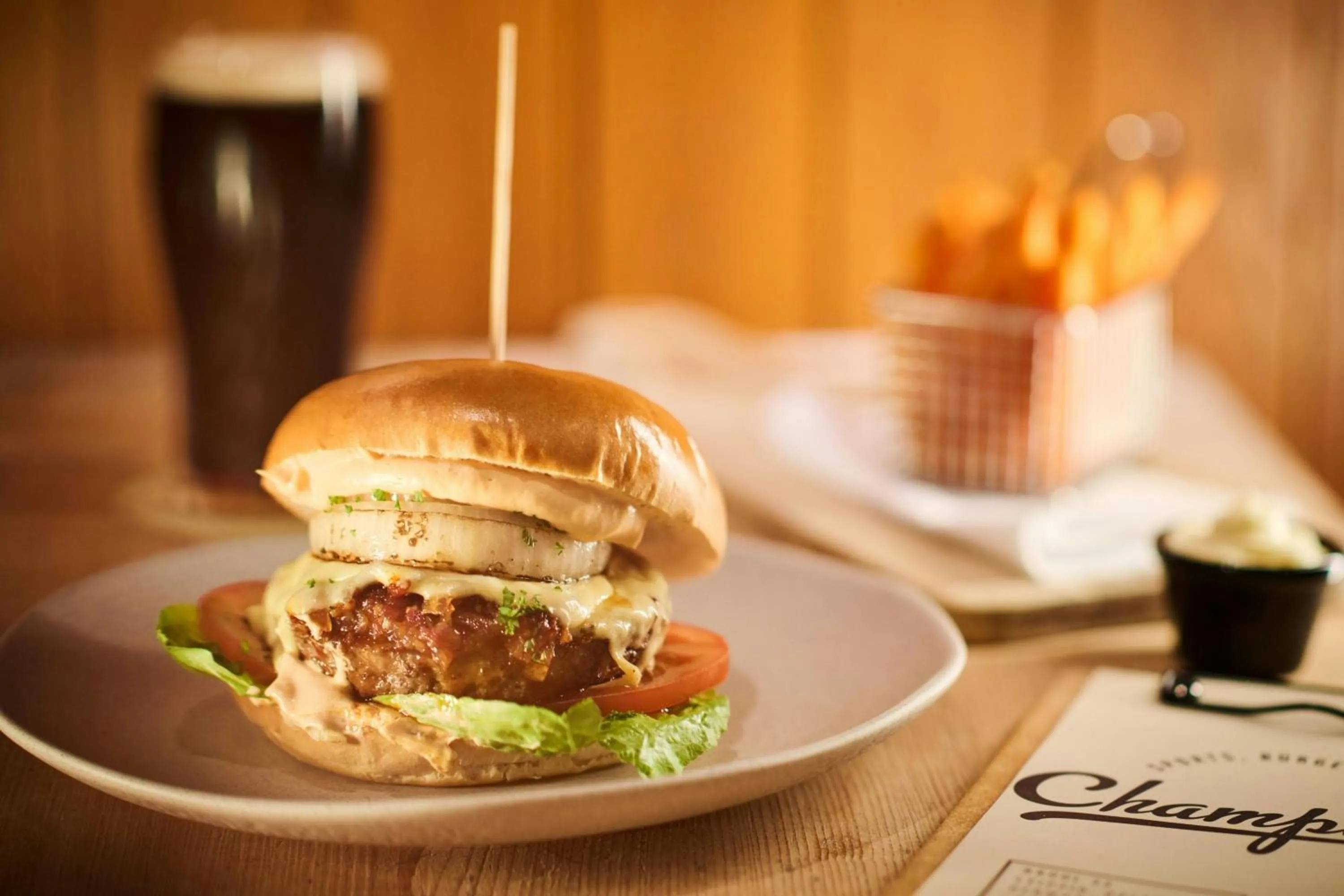 Restaurant/places to eat in Leipzig Marriott Hotel