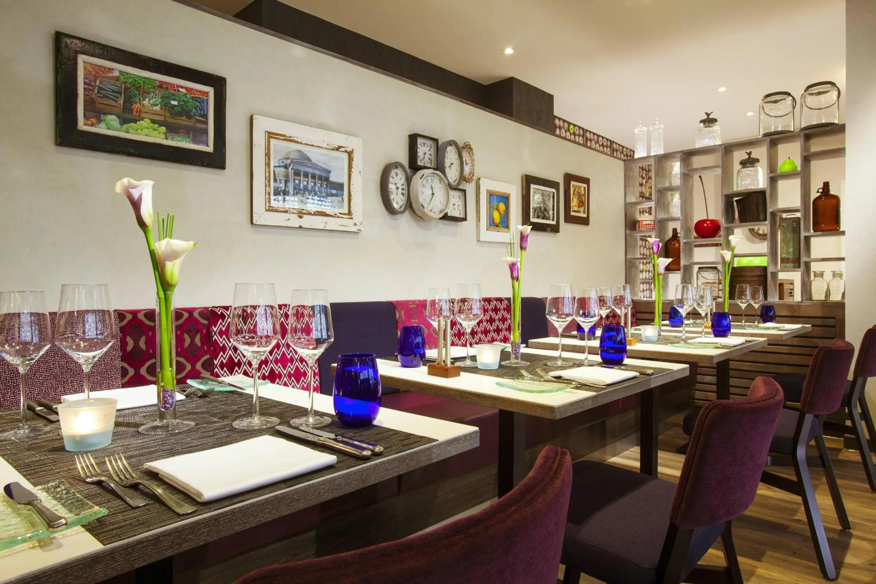 Restaurant/places to eat in Leipzig Marriott Hotel