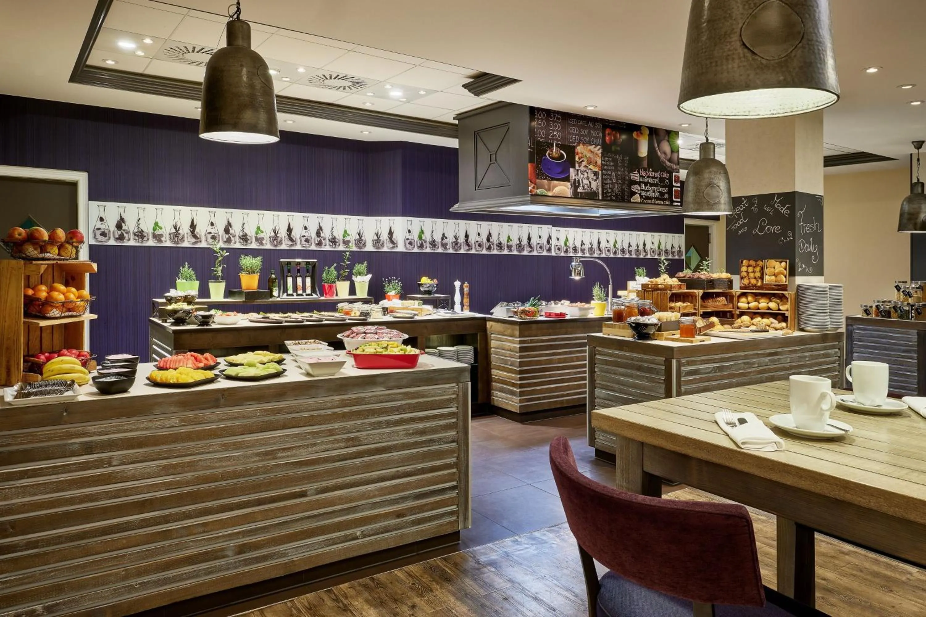 Breakfast in Leipzig Marriott Hotel