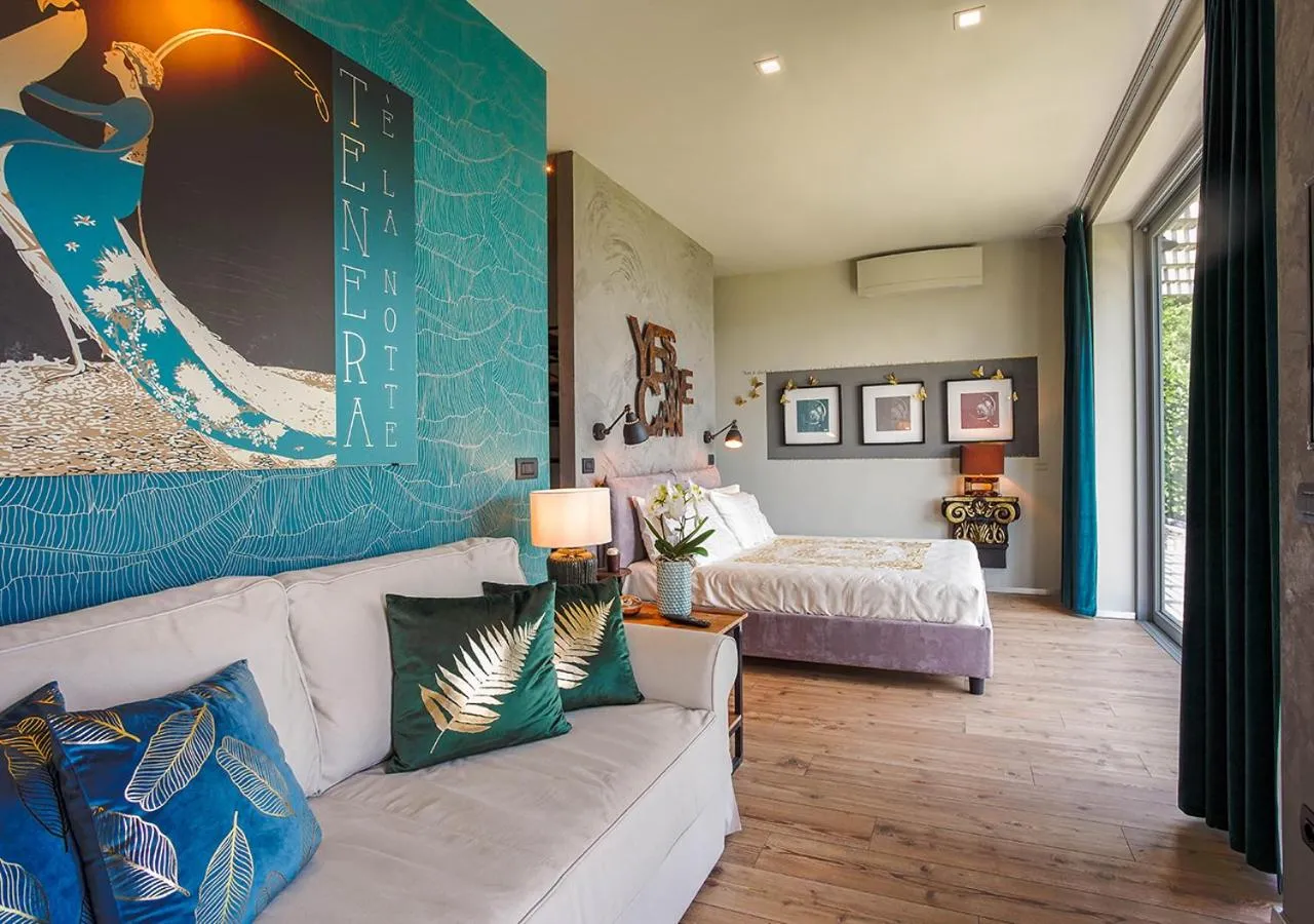 Bed in The Lake House