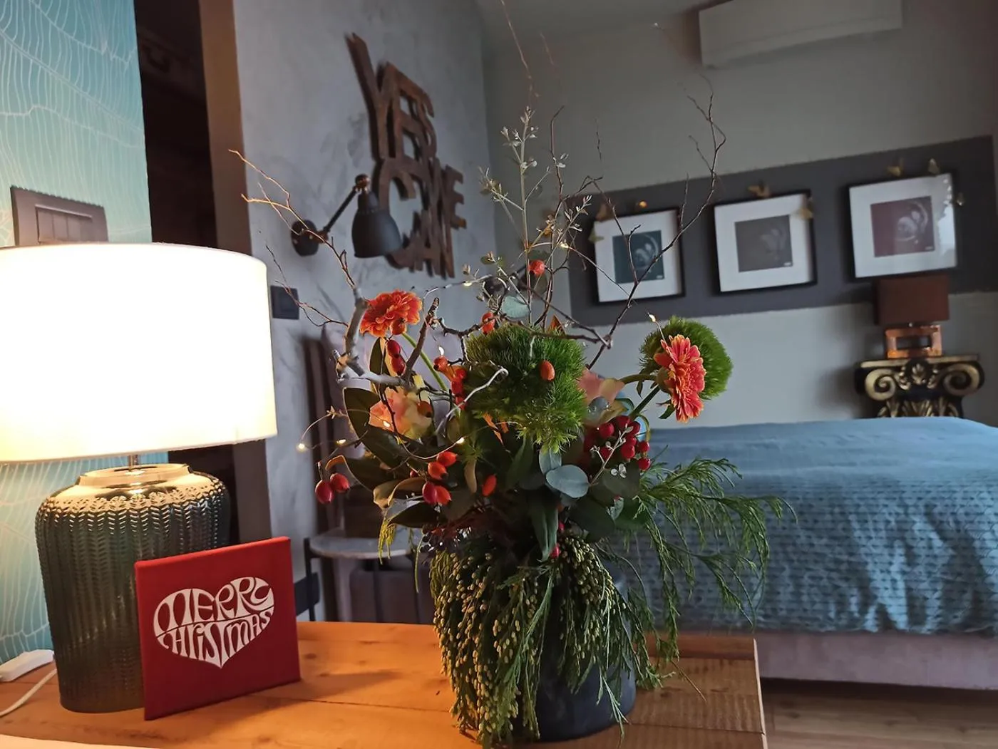 Decorative detail, Bed in The Lake House