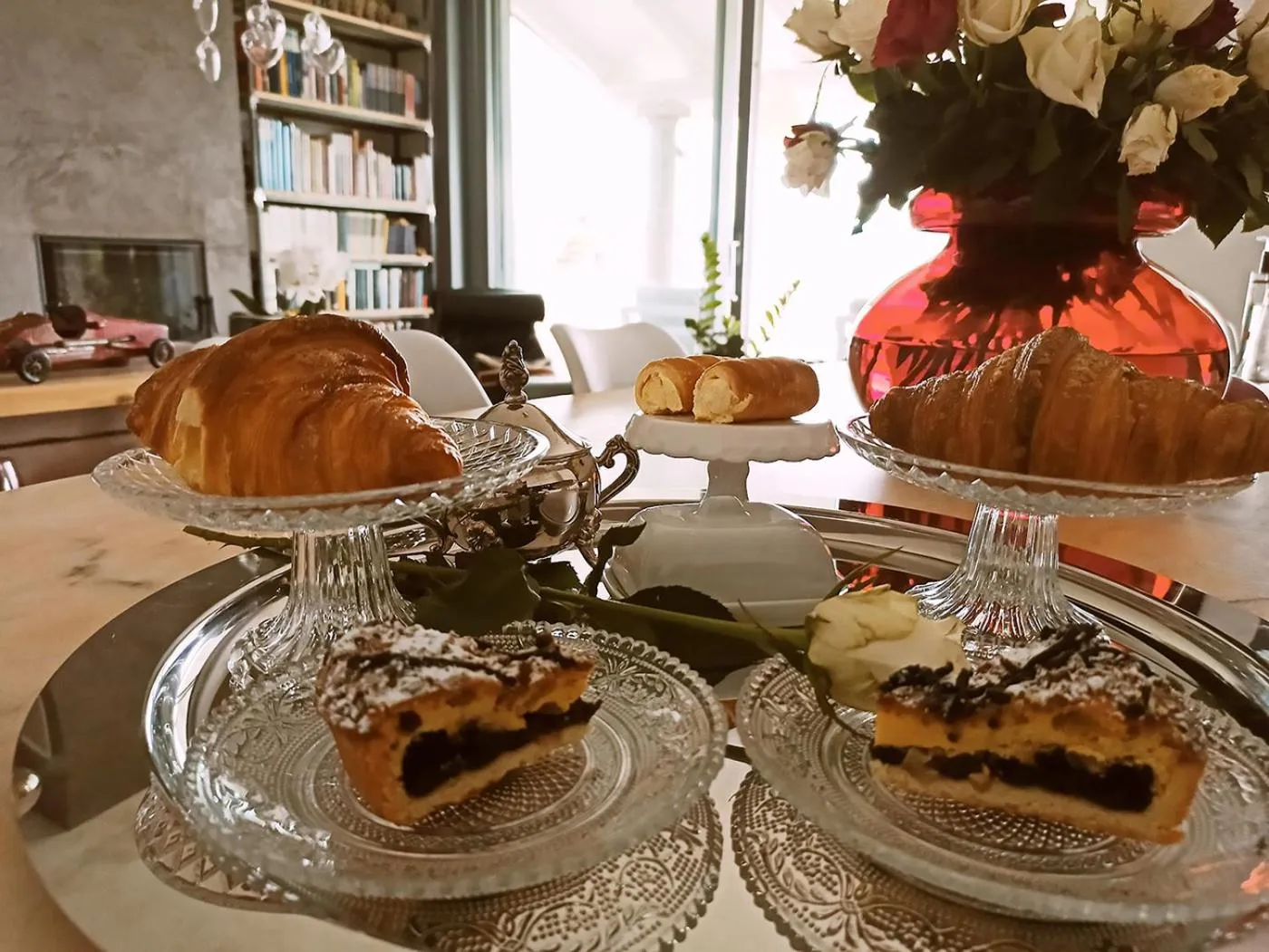 Food close-up in The Lake House