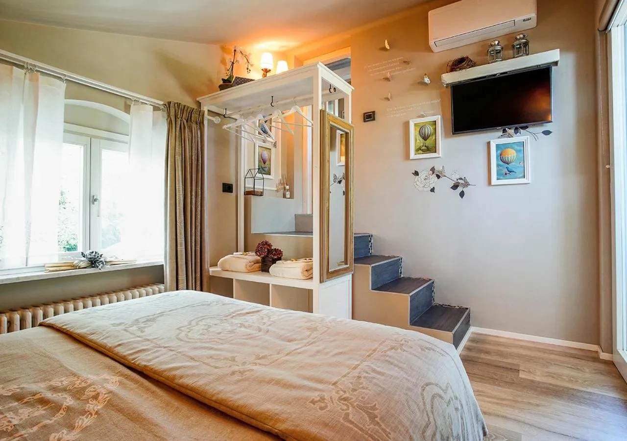 Bed in The Lake House