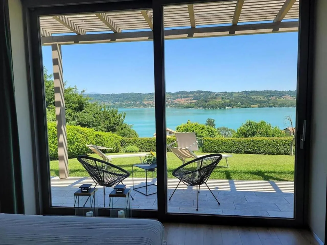Patio in The Lake House