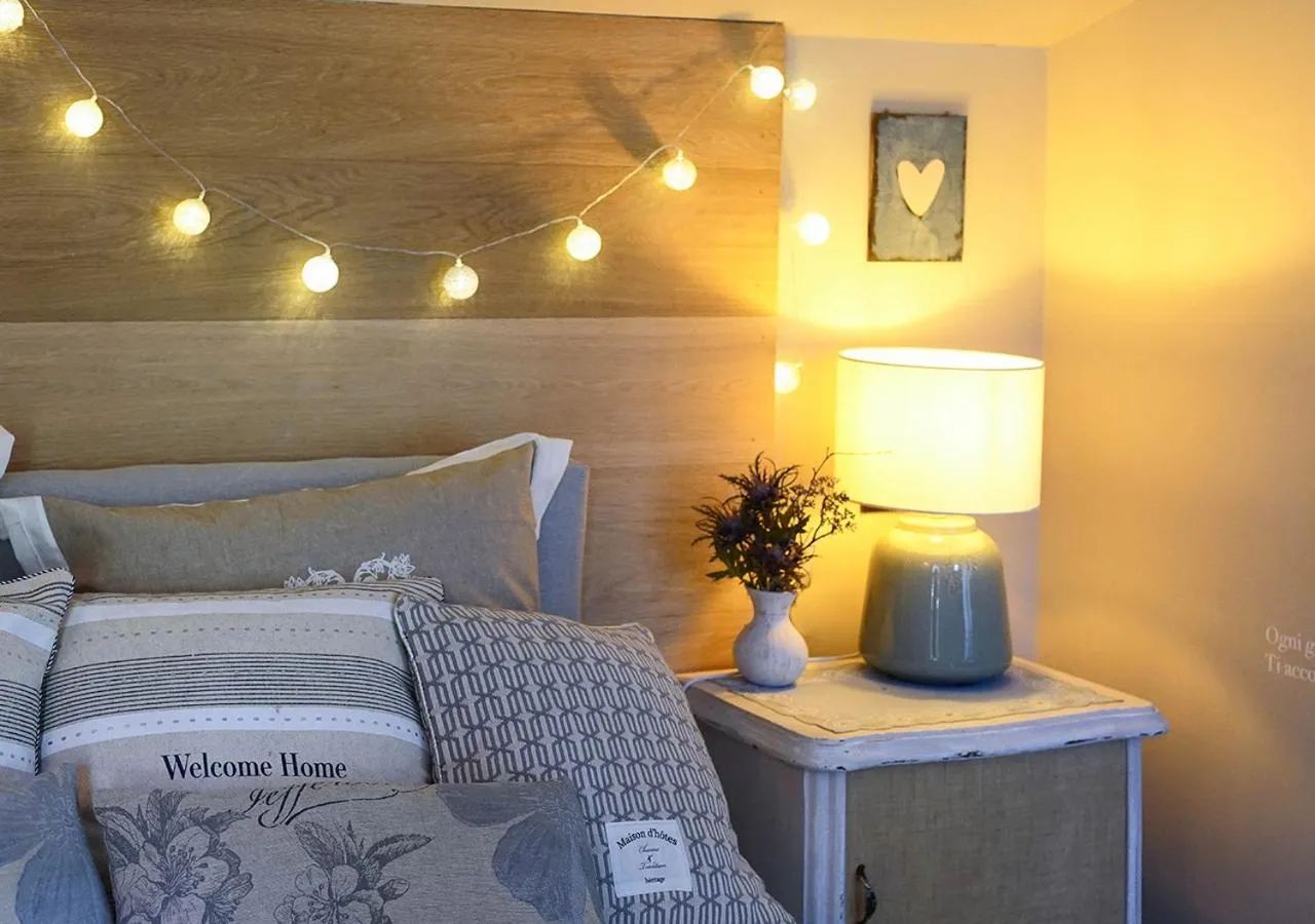 Bed in The Lake House