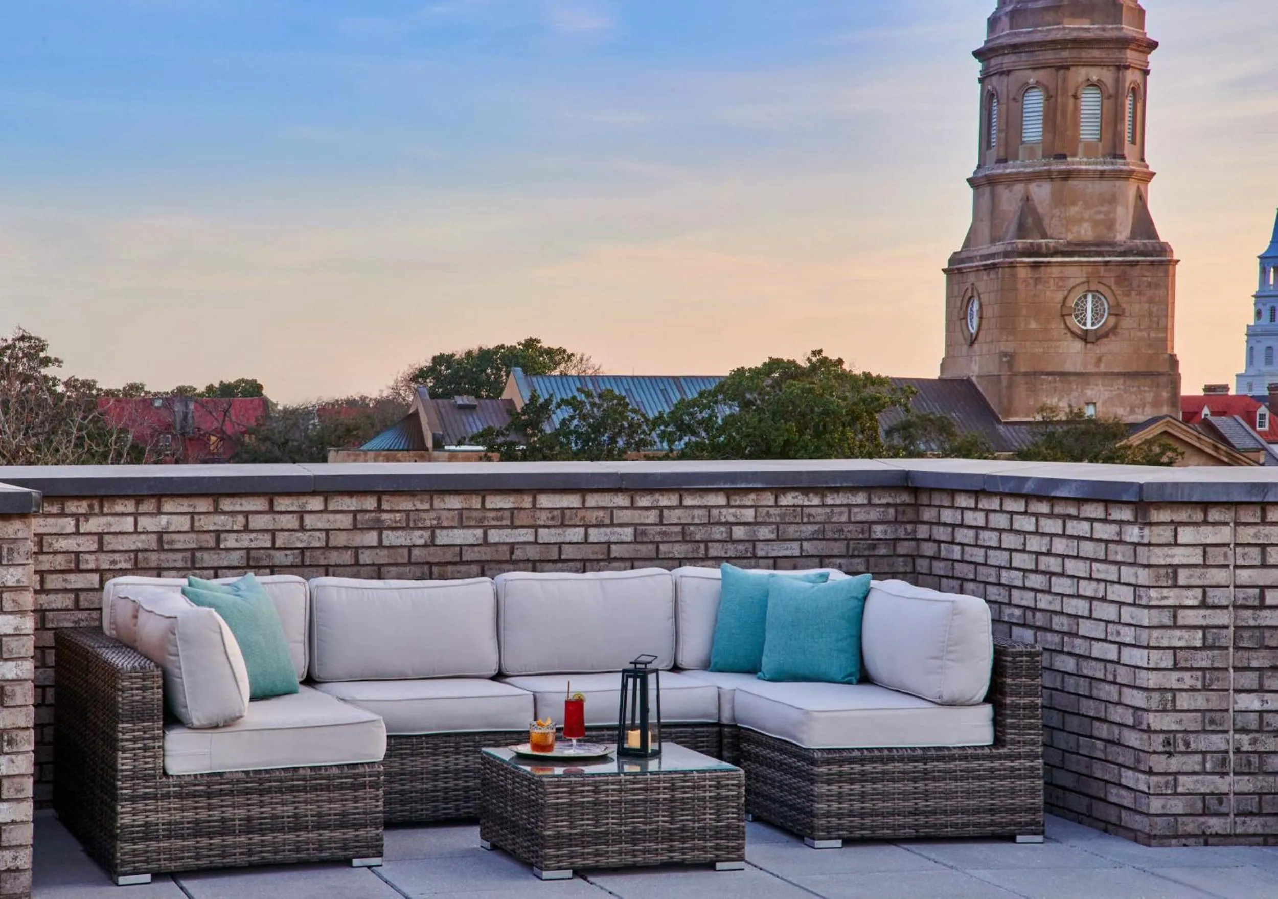 Patio in The Loutrel