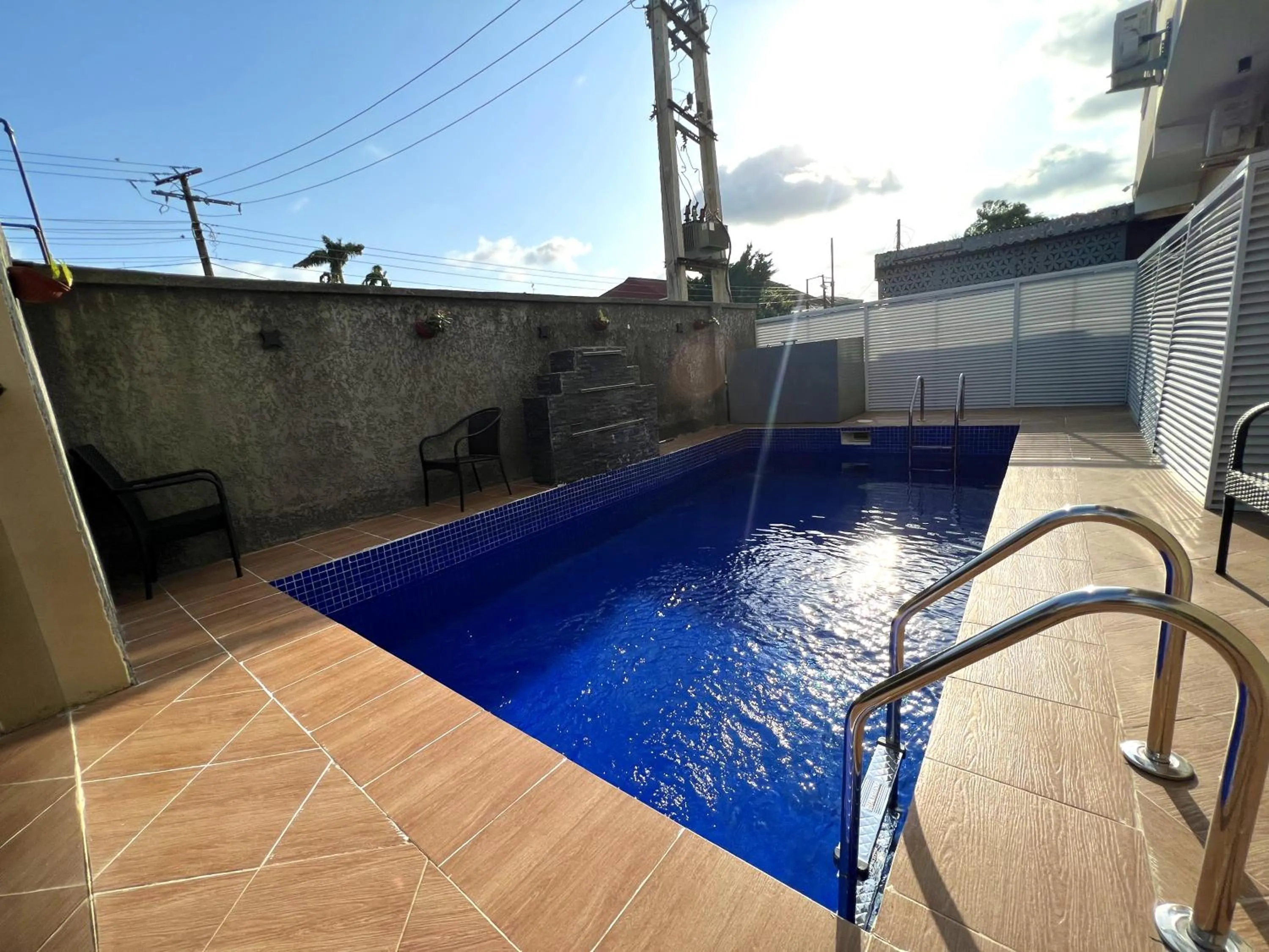 Pool view in Riviera Hotel, Apartments & Resorts