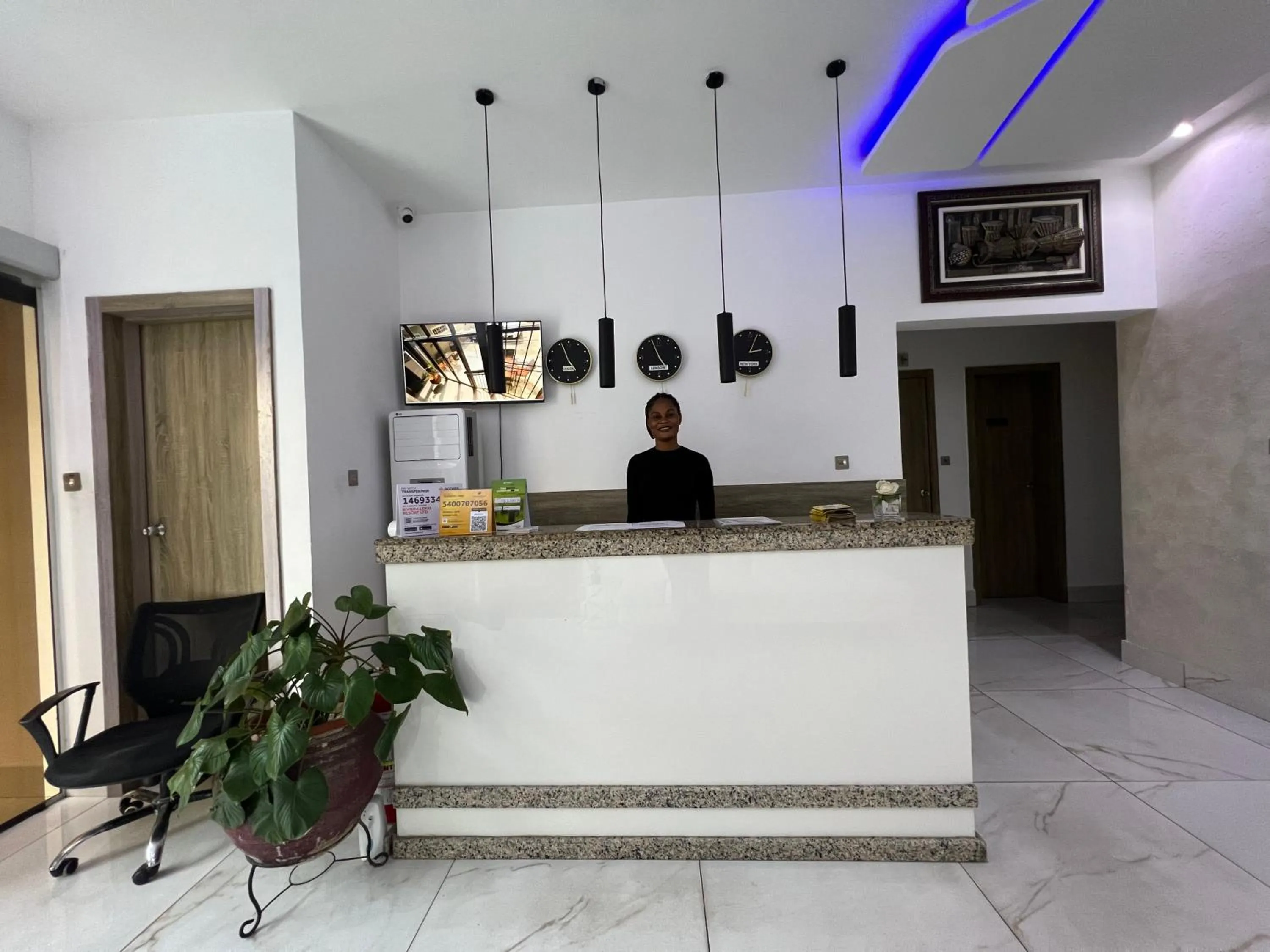 Lobby or reception in Riviera Hotel, Apartments & Resorts