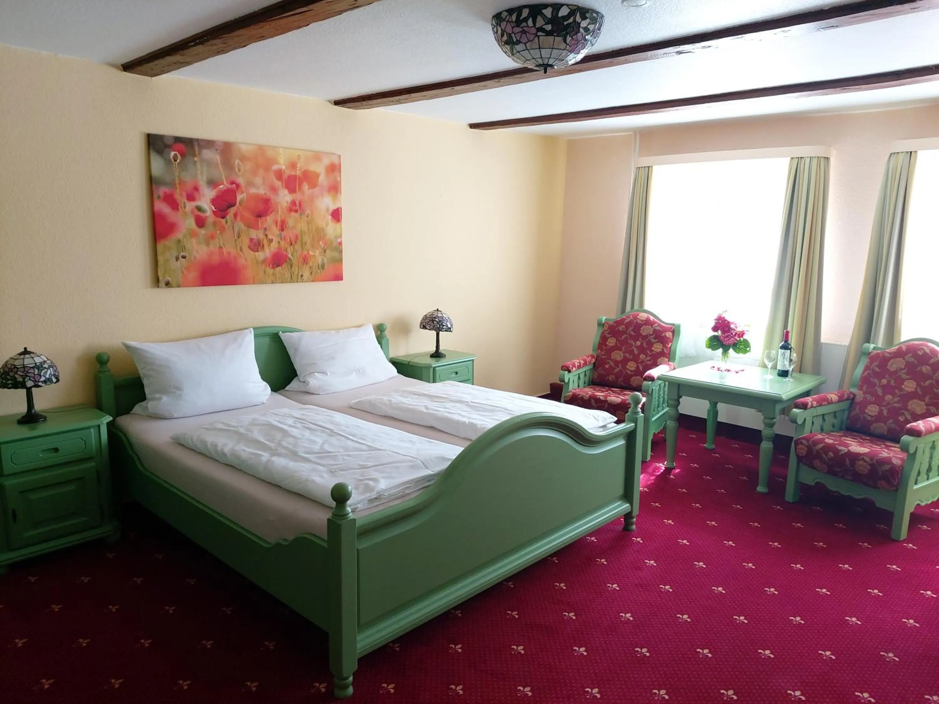 Photo of the whole room, Bed in Der Mühlenhof