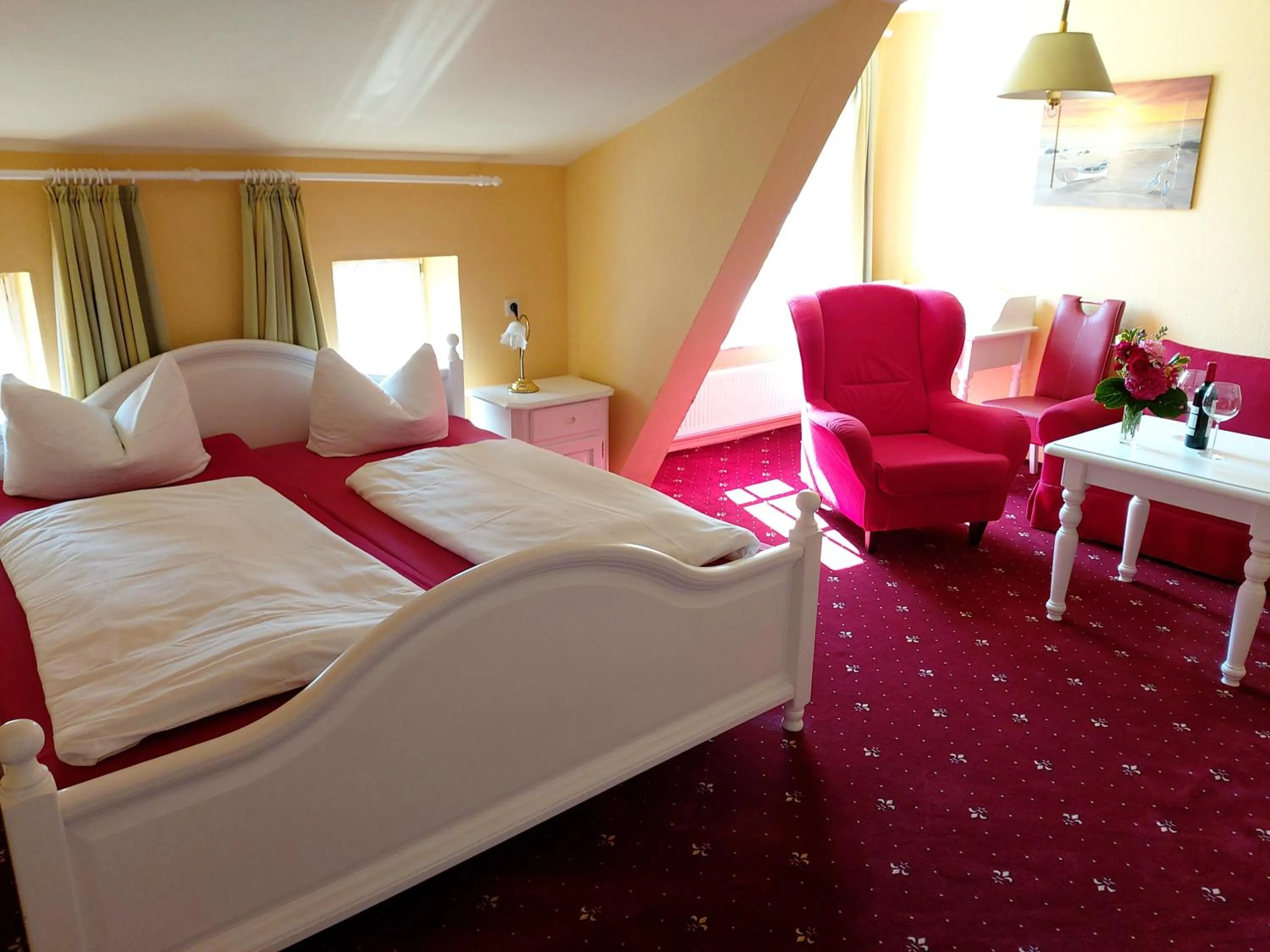 Photo of the whole room, Bed in Der Mühlenhof