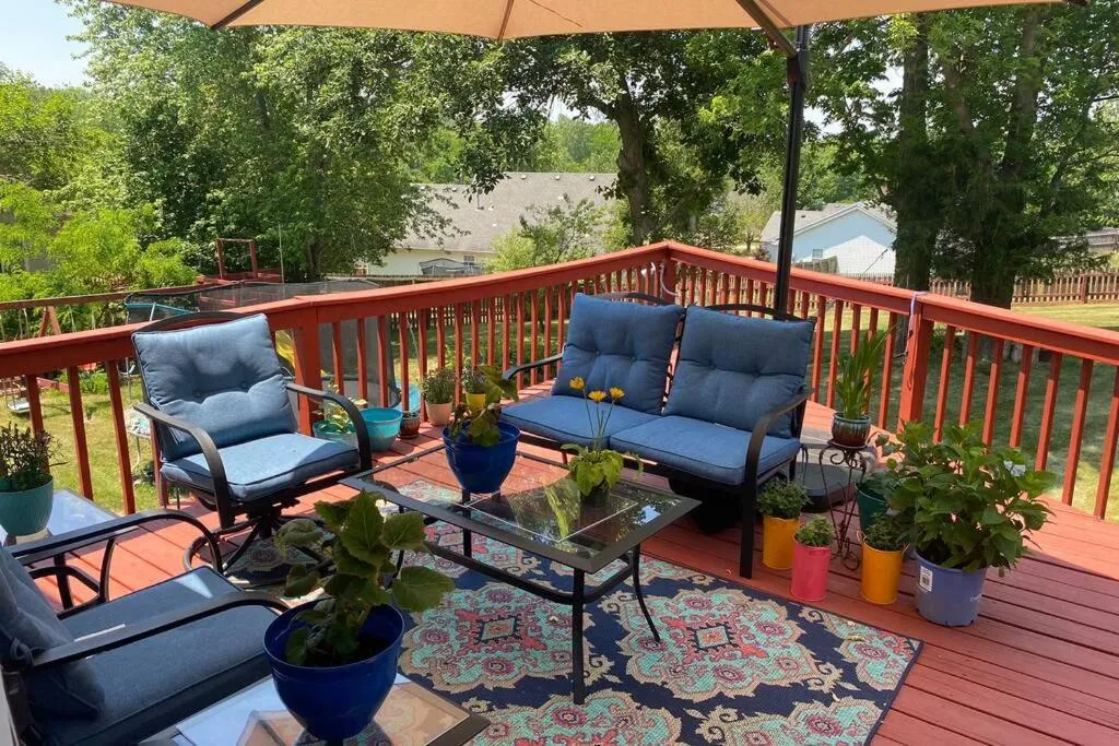 Balcony/Terrace in Smart Entire Loft, 3 br, 2 bath, with 3 tv