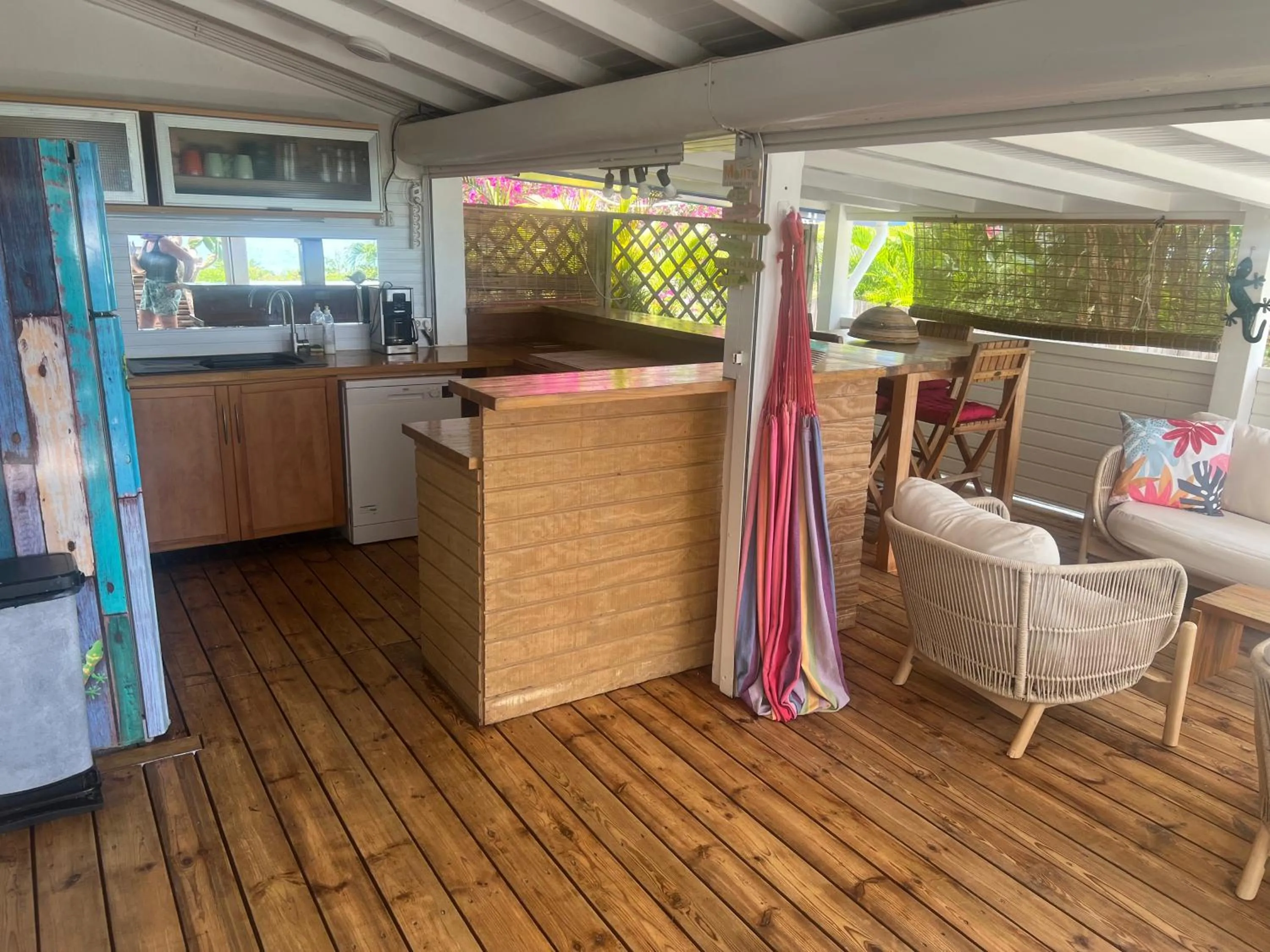 Kitchen or kitchenette in TI PARADI VUE MER